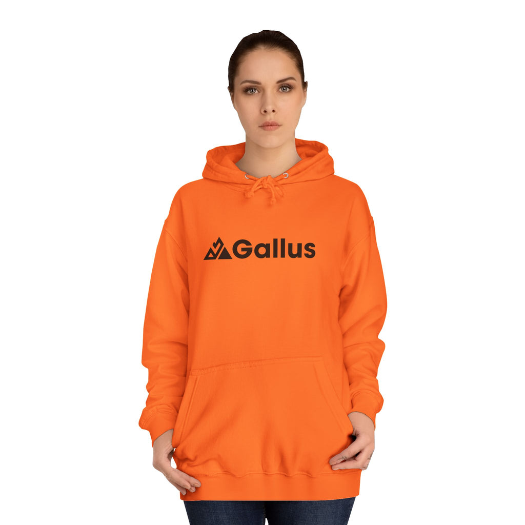 Gallus Graphic Hoodie — Vintage Comic Panel Back Print