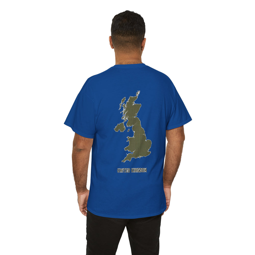 United Kingdom Map Tee — "GALLUS" Streetwear Graphic T-Shirt