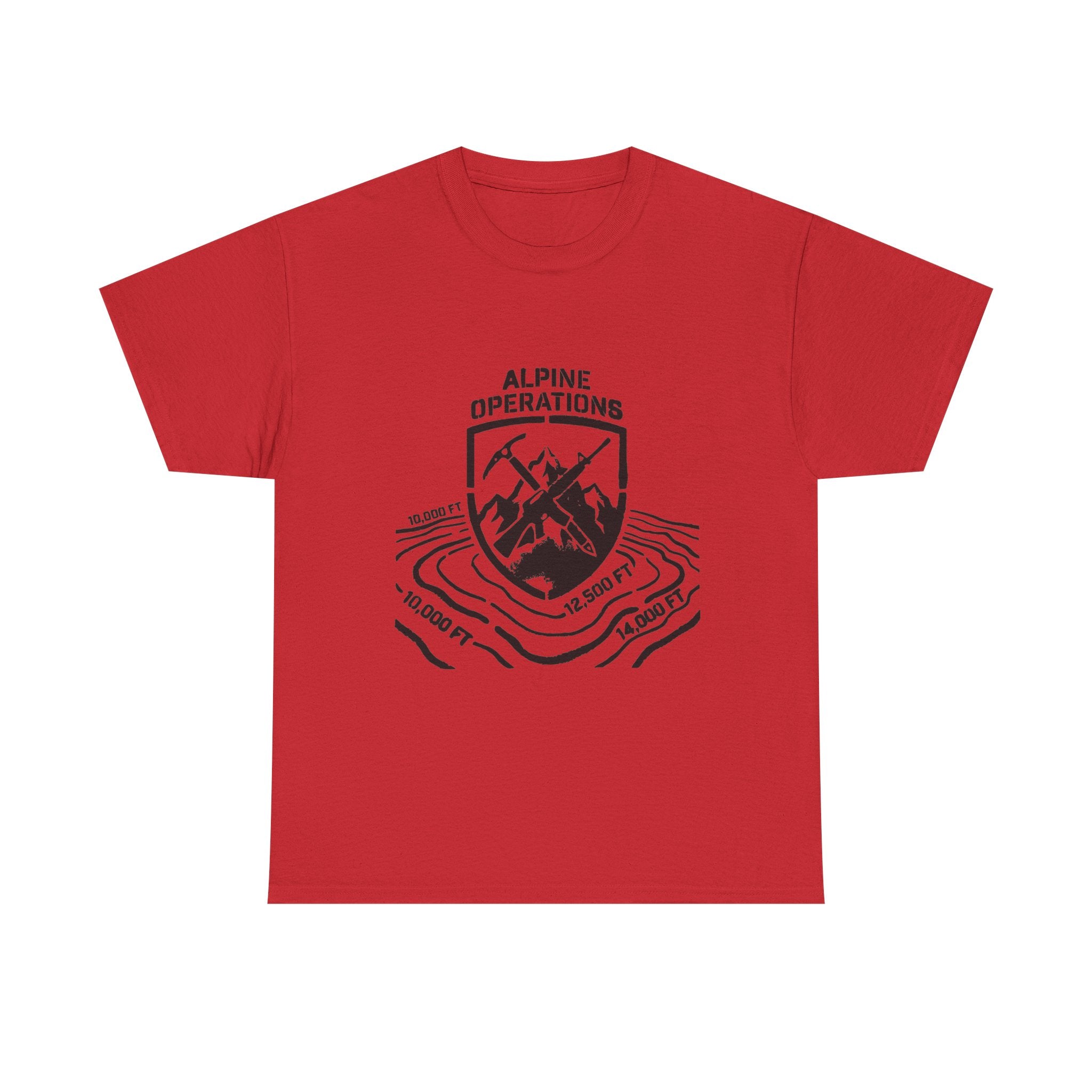 Alpine Operations Cotton Hiking Tee - Mountain Badge Edition