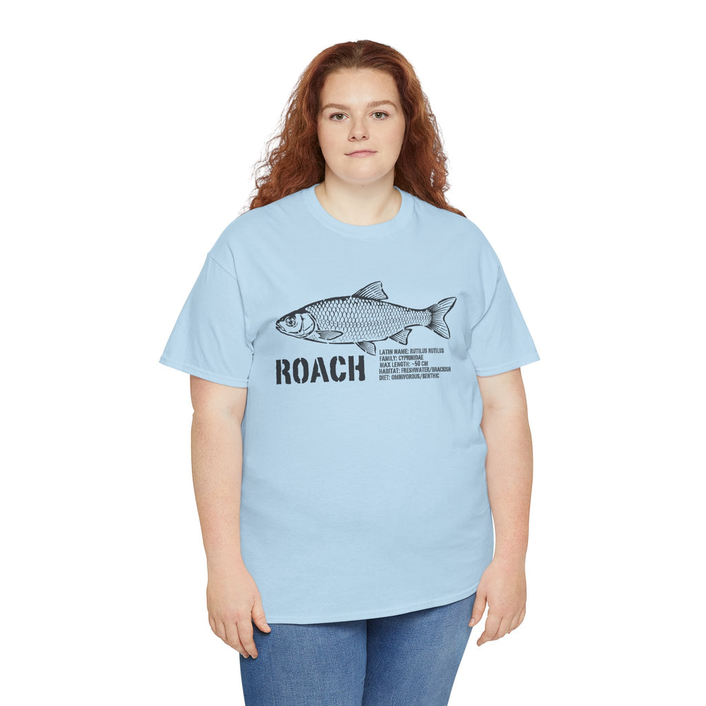 Roach Fish Sketch Tee — Vintage Angler Graphic T-Shirt