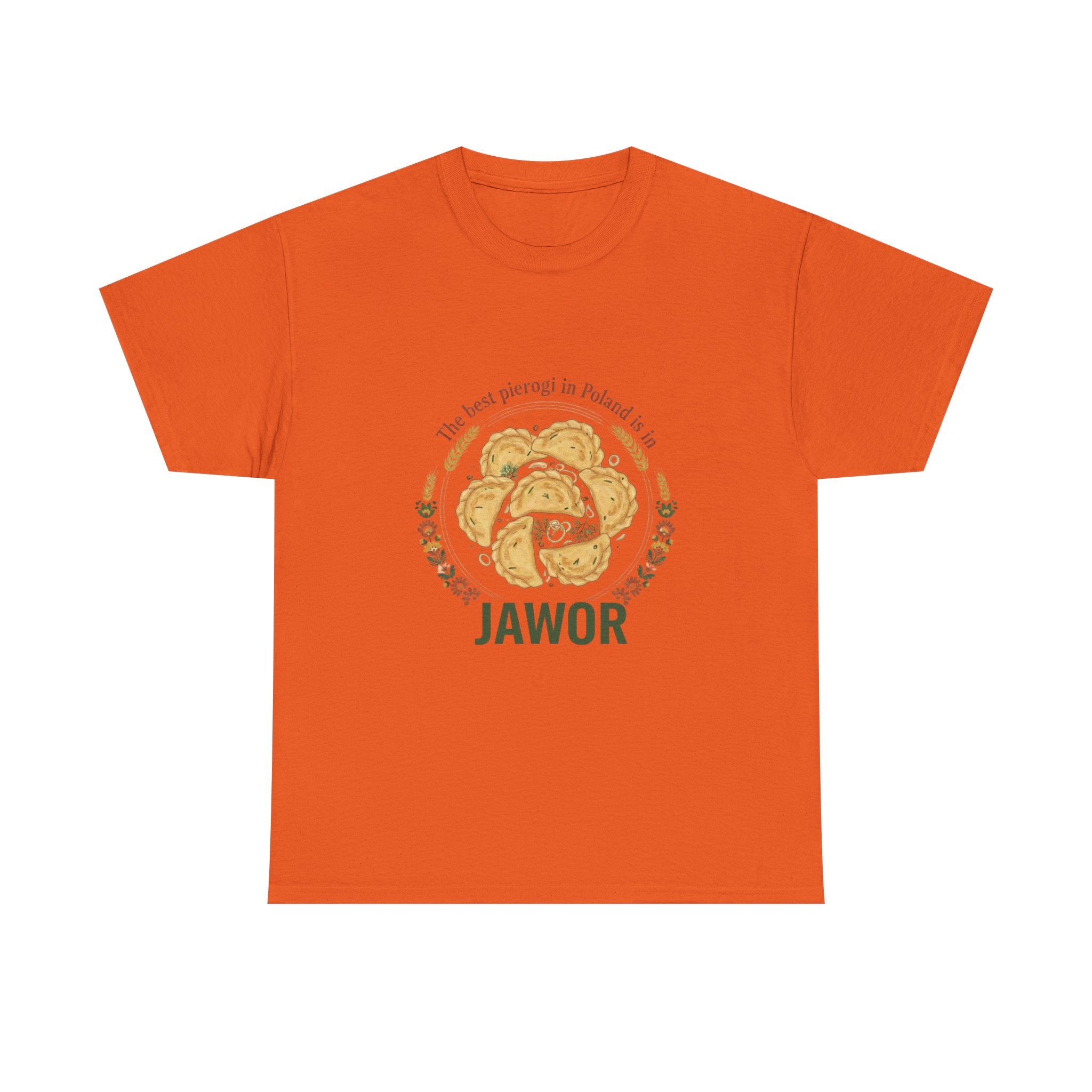 Pierogi Festival T-Shirt — 'Jawor' Polish Pierogi Design