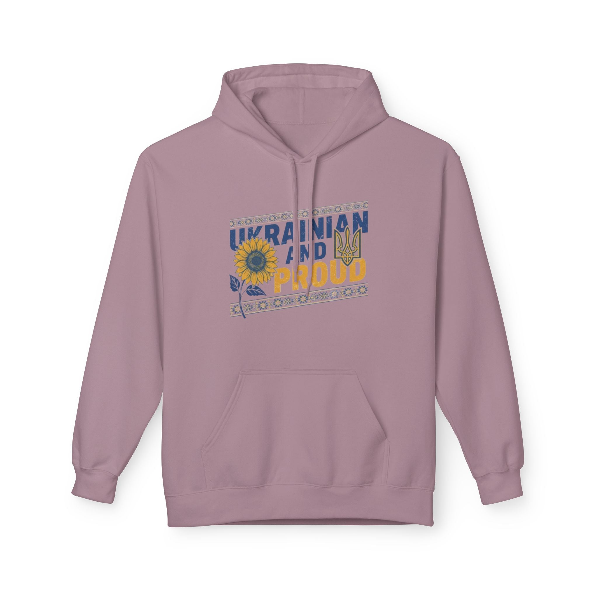 Ukrainian and Proud Hoodie — Sunflower National Pride Pullover