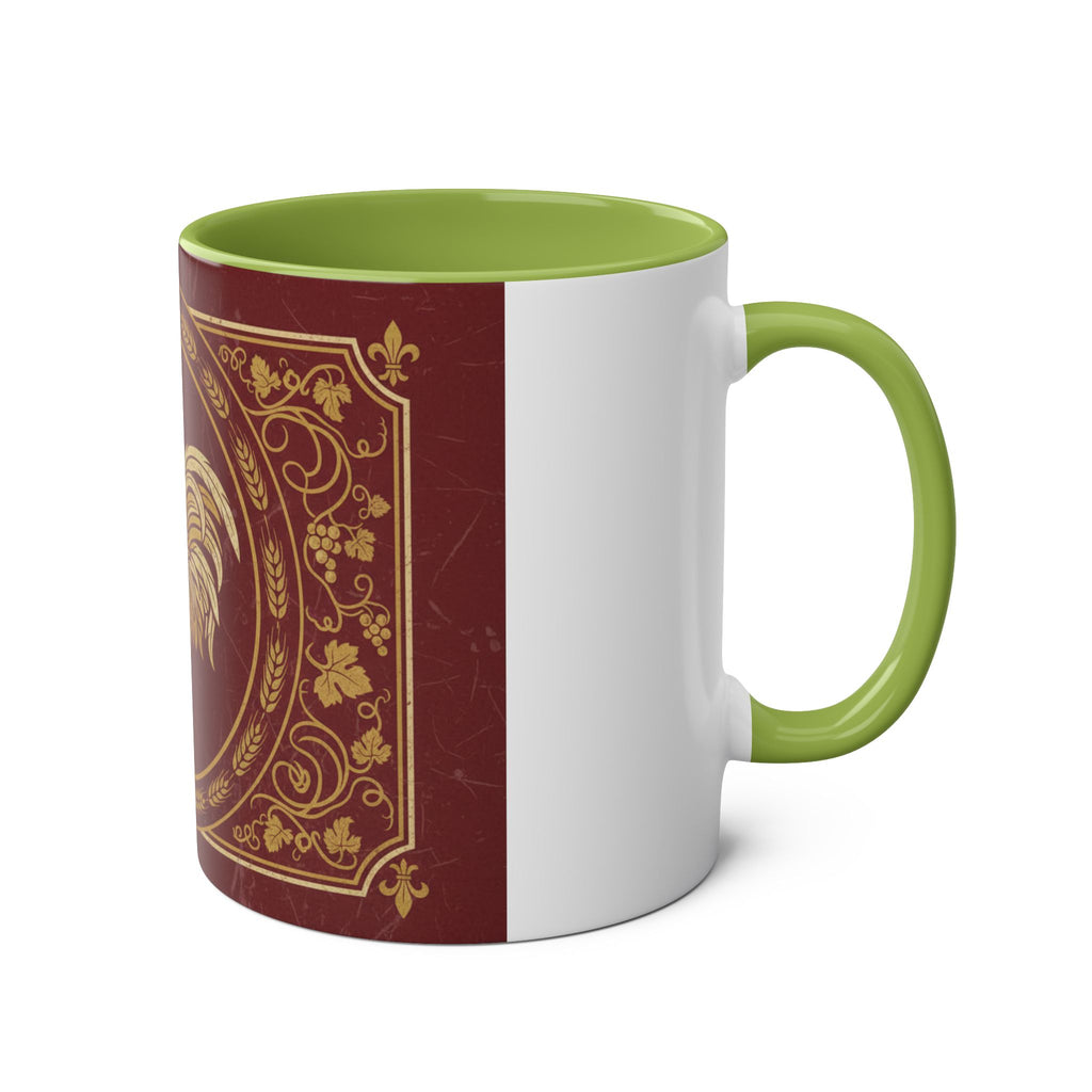 Two-Tone Coffee Mugs, 11oz