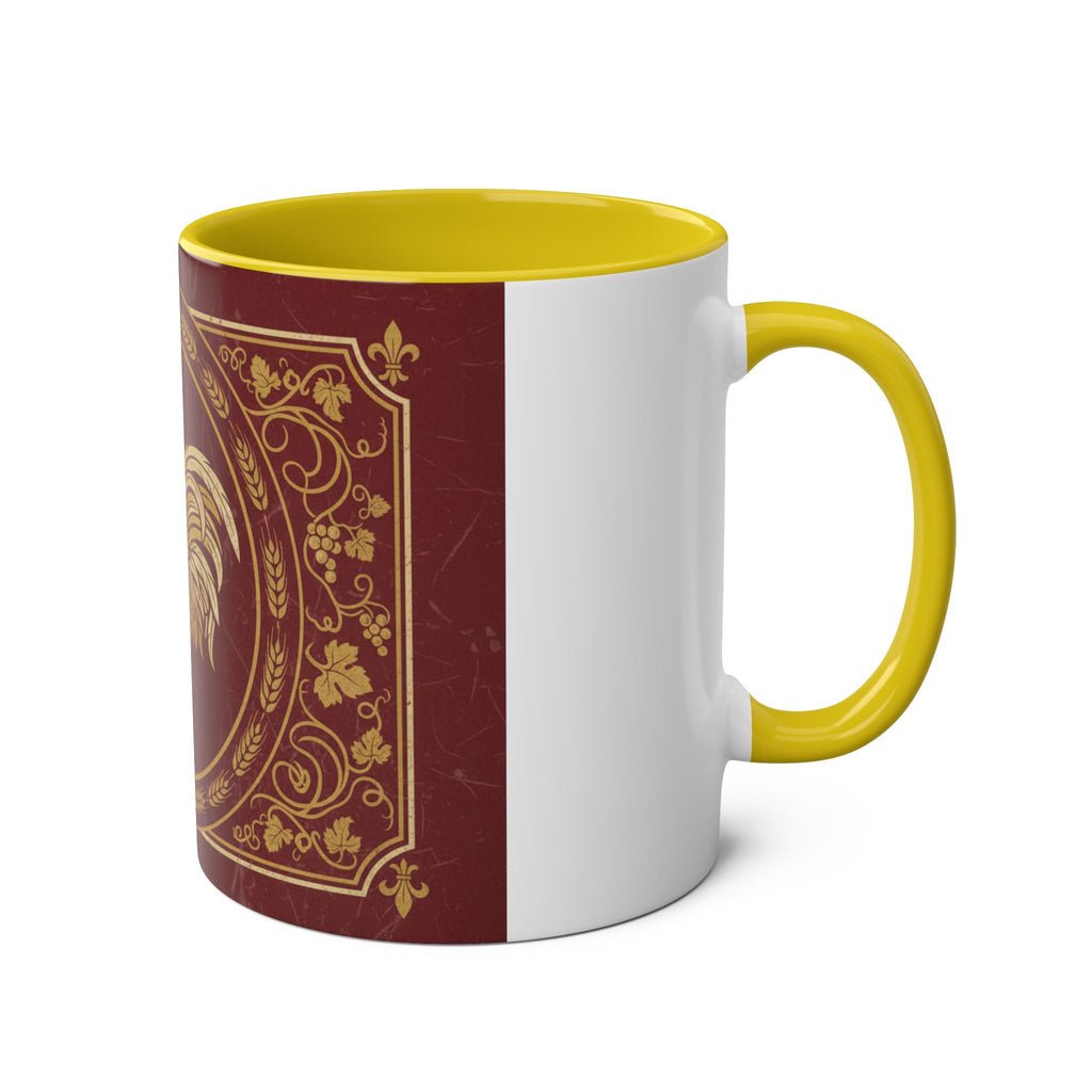 Two-Tone Coffee Mugs, 11oz