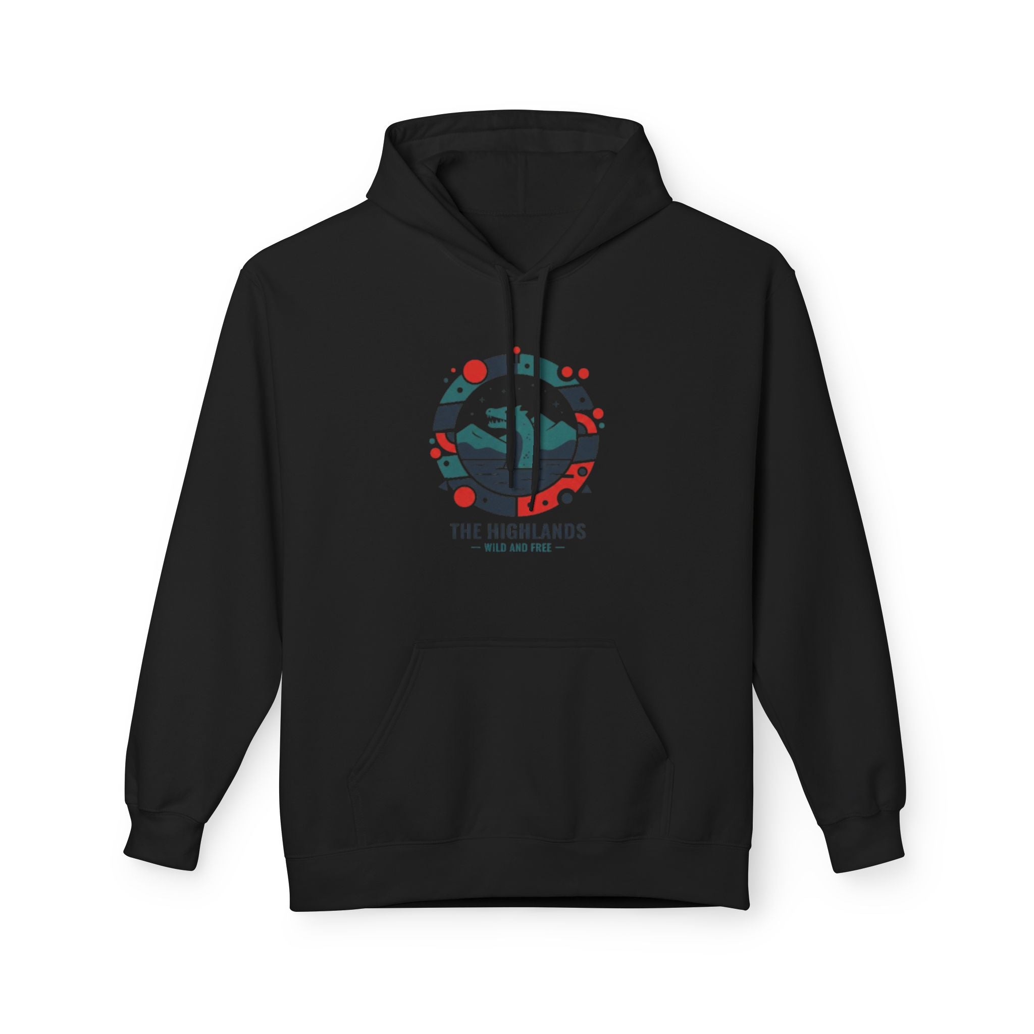 Highlands Mountain Hoodie — Scenic Retro Adventure Pullover