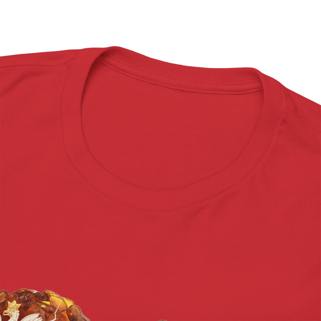 Polish Pride Heart Flame Tee | Polska Heritage T-Shirt