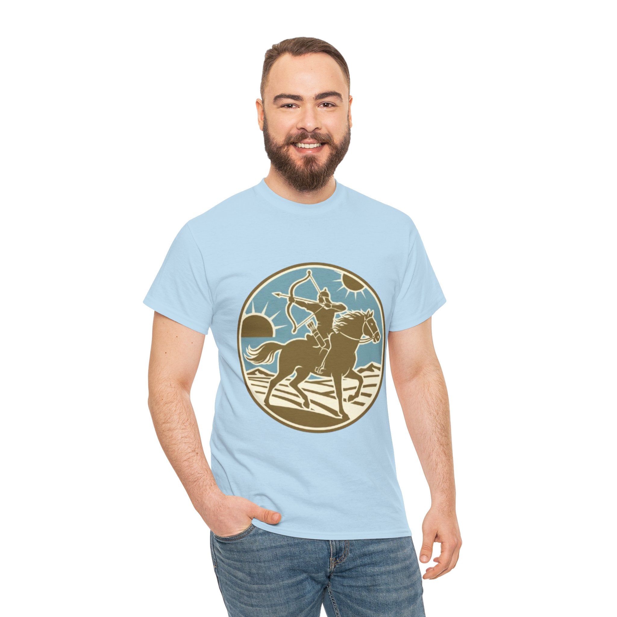 Cowboy Rodeo T‑Shirt — Western Rider Circle Graphic Tee