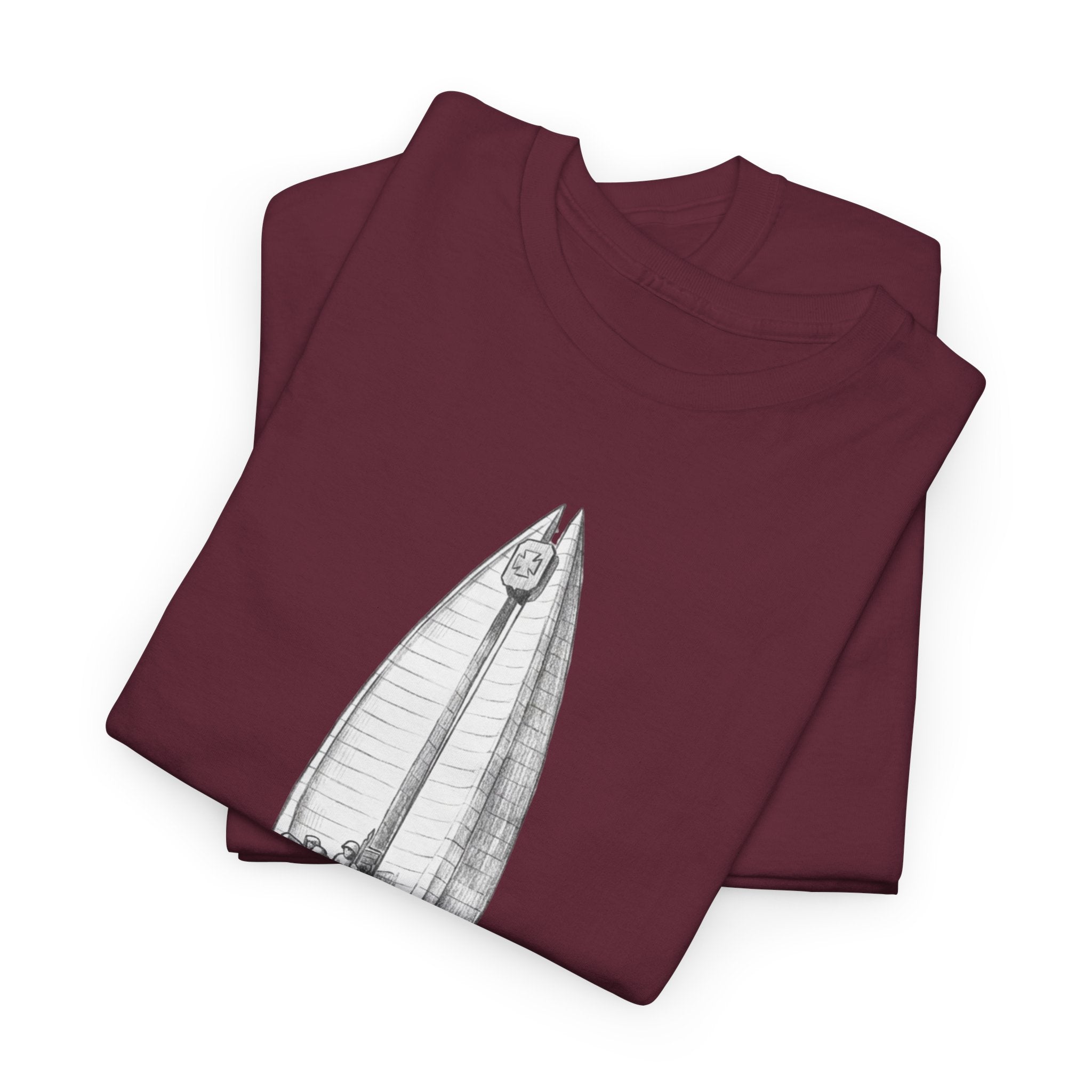 Rzeszów Coordinates T‑Shirt — City Landmark  Sketch Tee