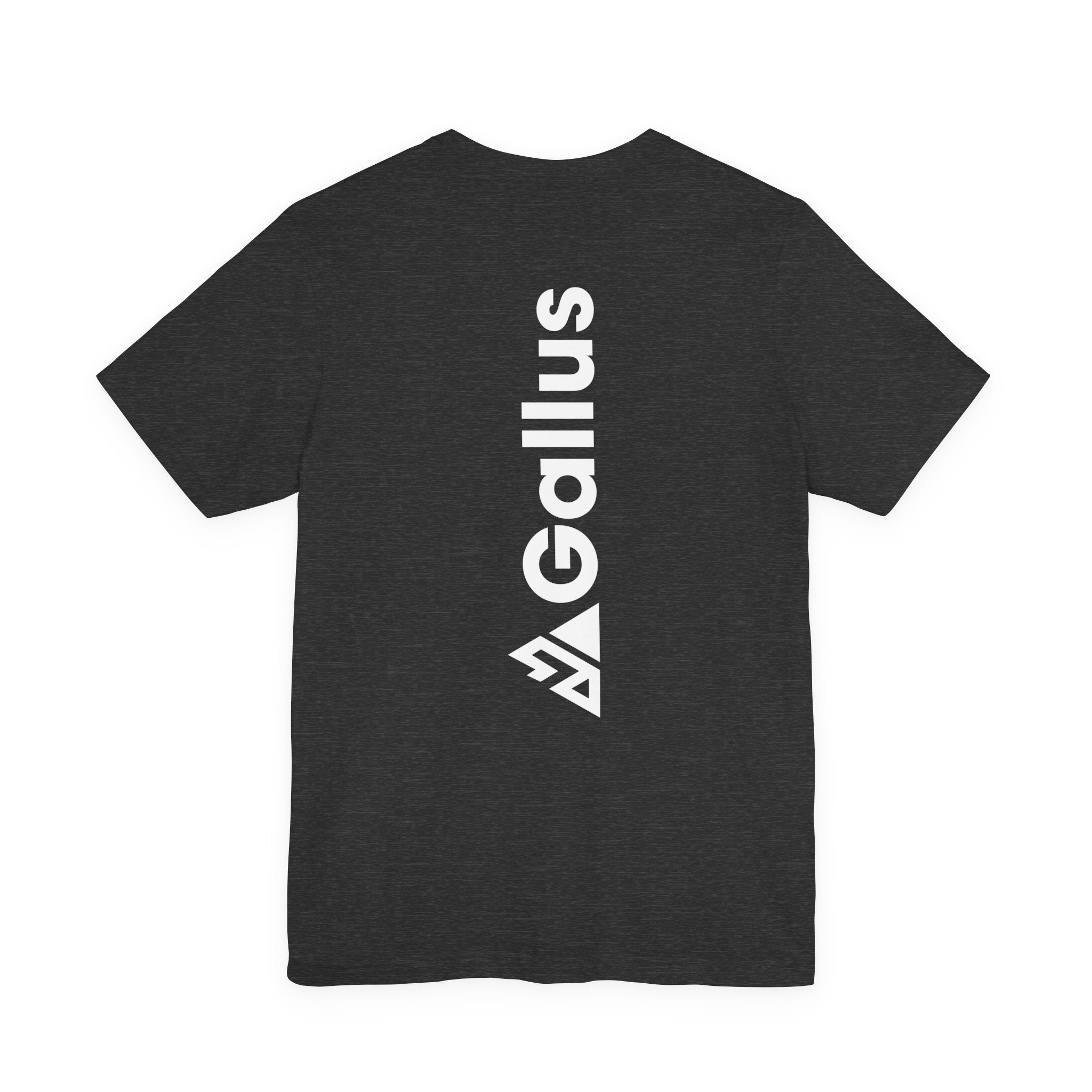 Gallus Vertical Logo T‑Shirt — Minimalist Graphic Tee