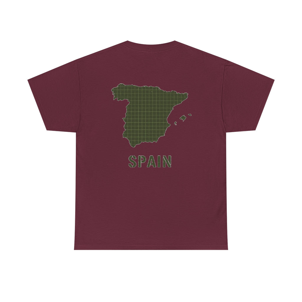 Spain Map T-Shirt • Gallus Logo Travel Tee