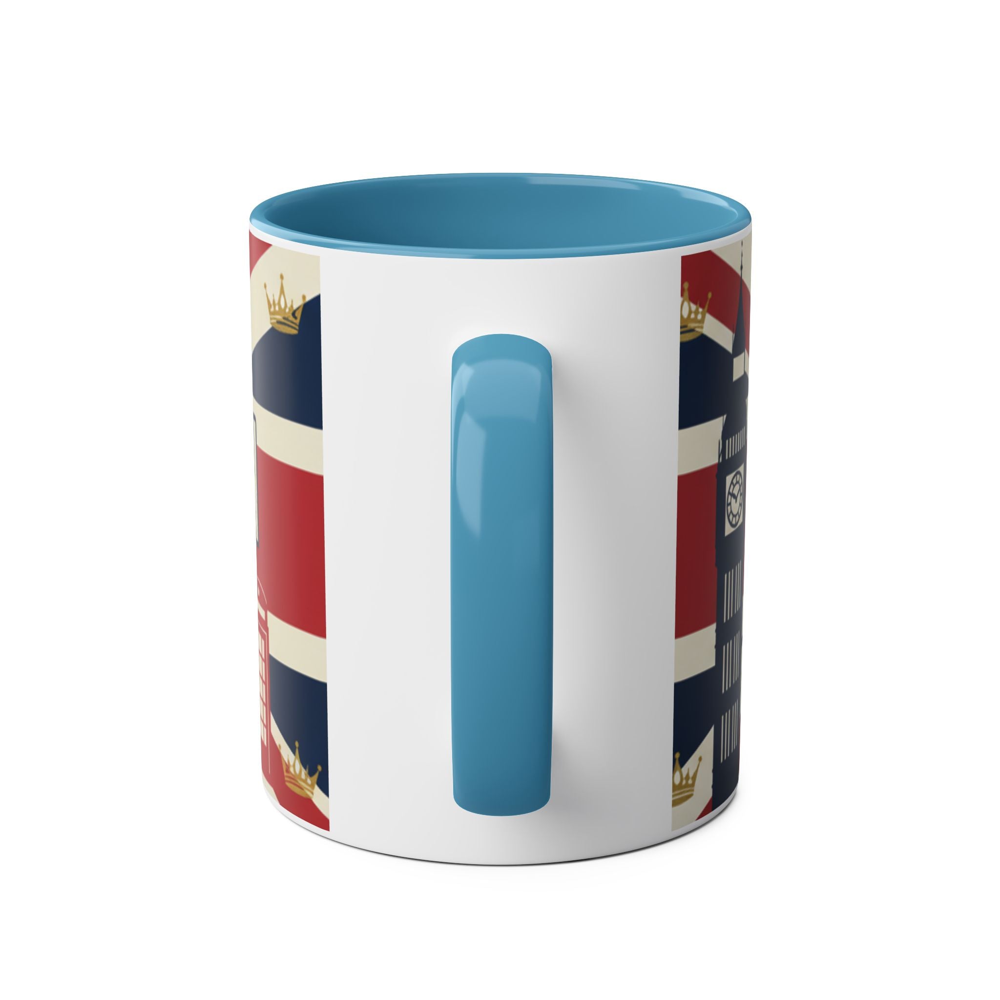 Two-Tone Coffee Mugs, 11oz