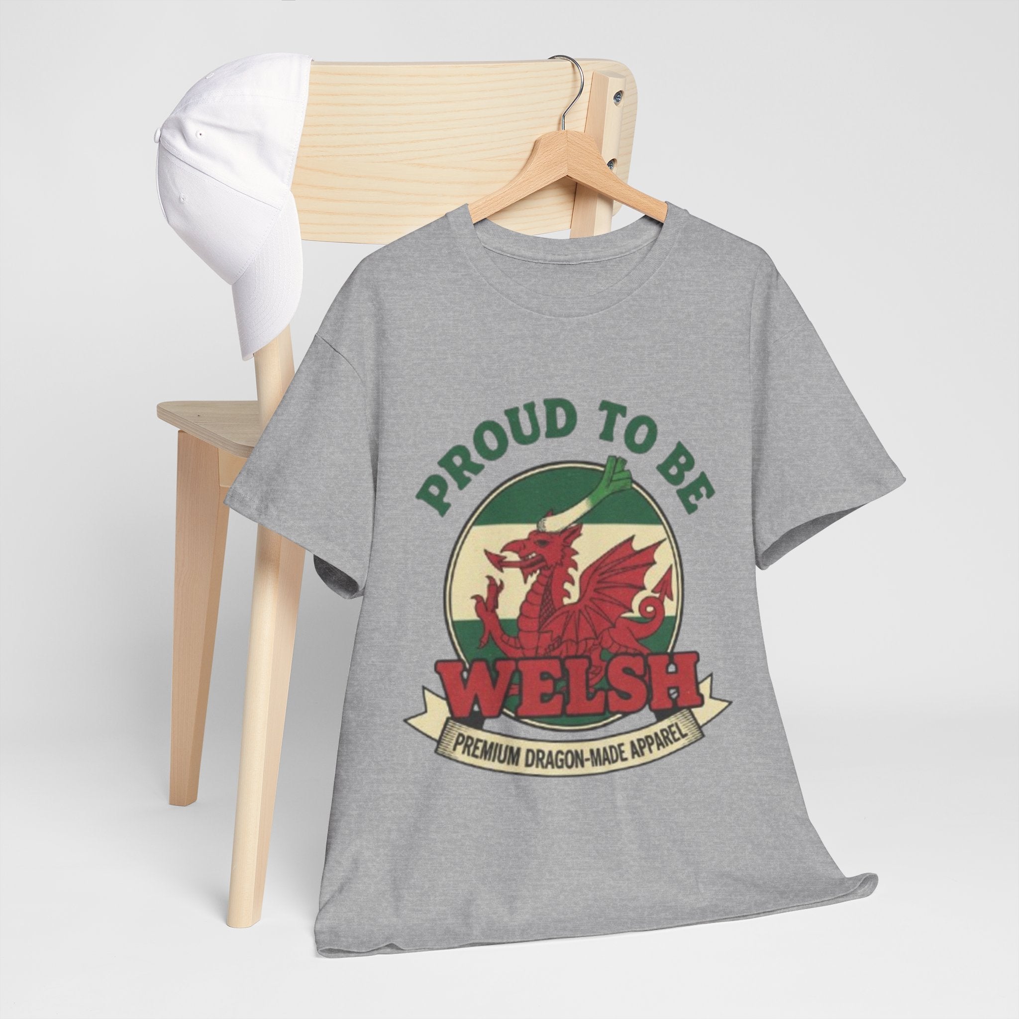 Proud to Be Welsh T-Shirt — Welsh Dragon Pride Tee