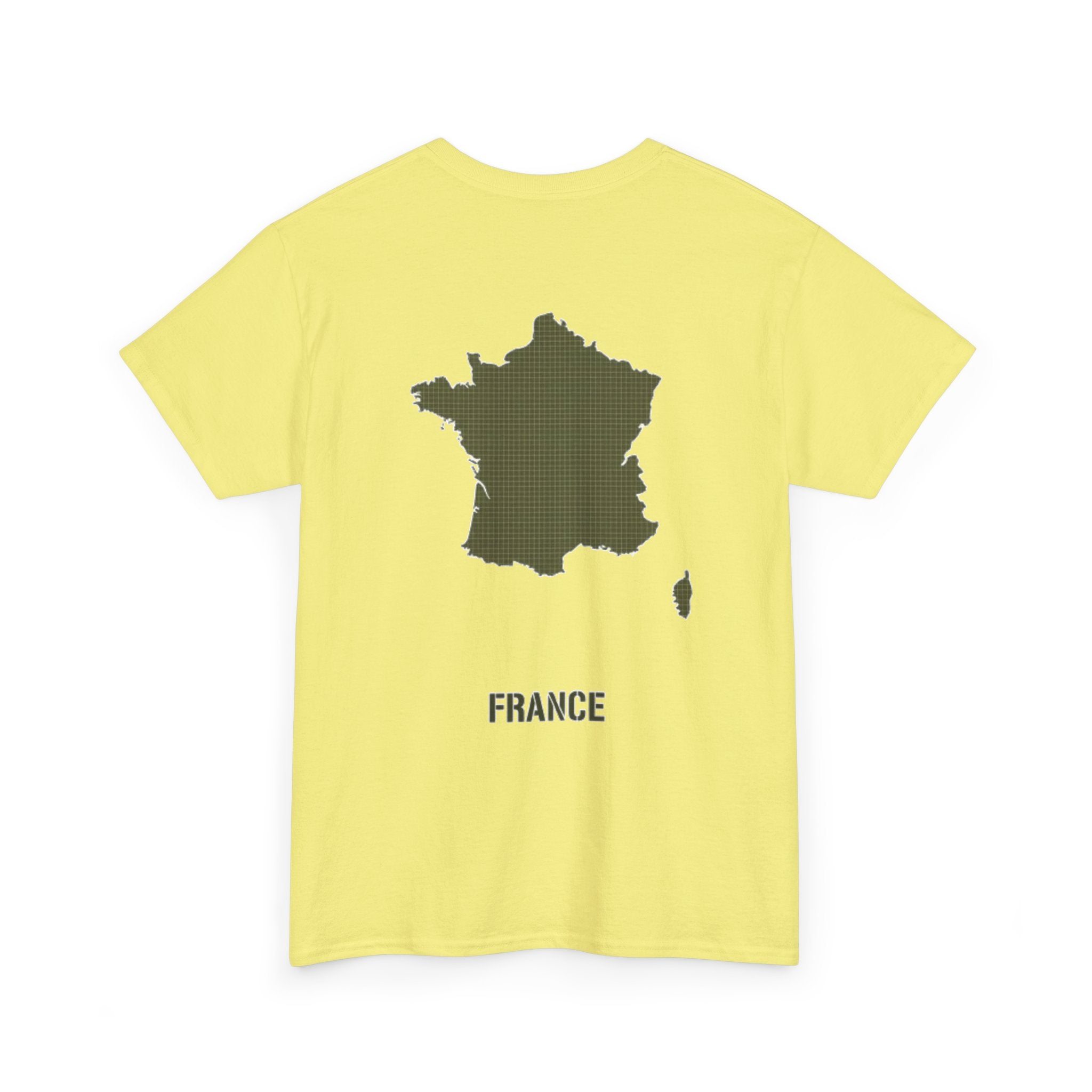 France Map Tee with "GALLUS" Chest Logo