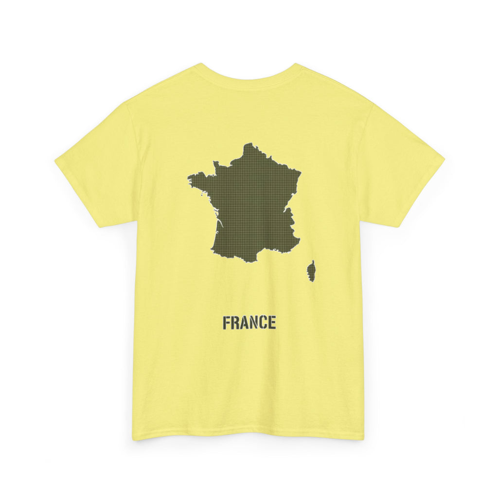 France Map Tee with "GALLUS" Chest Logo