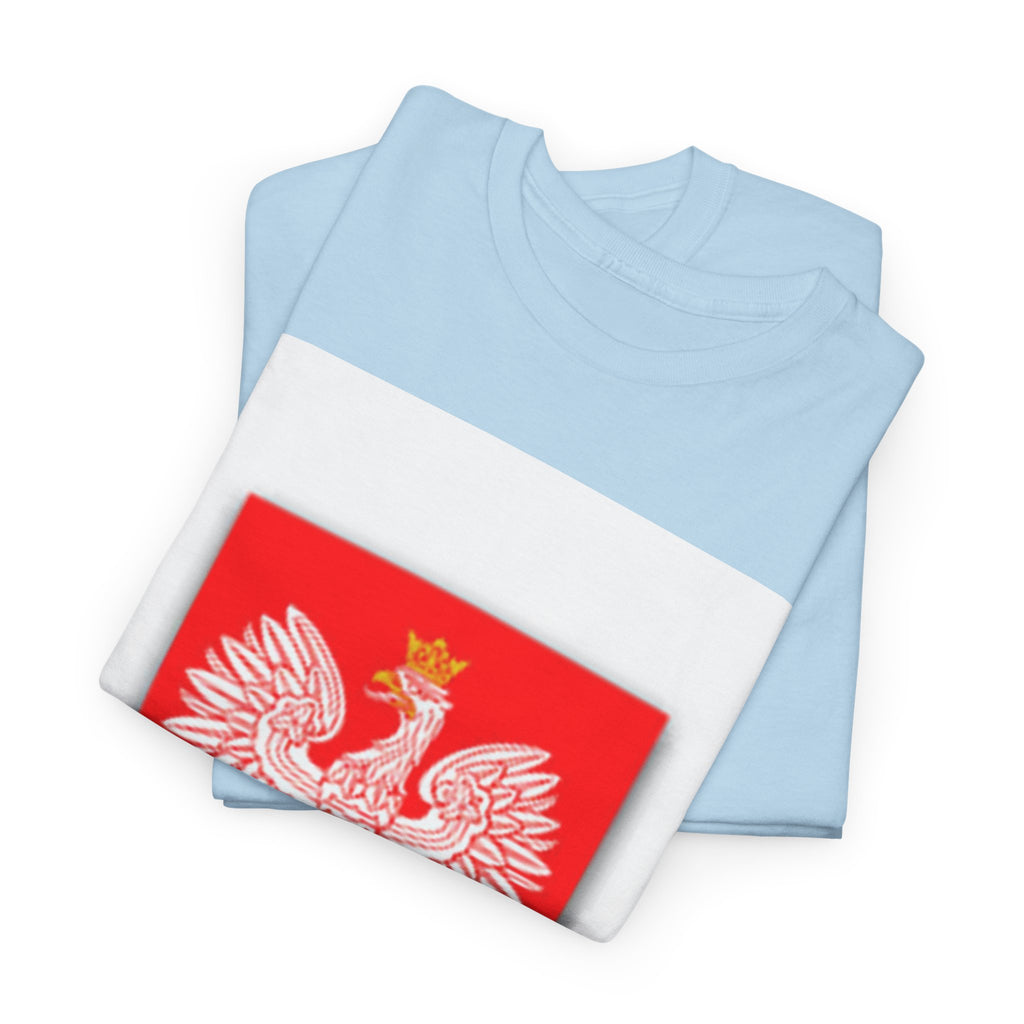 Polish White Eagle T-Shirt — Polska Coat of Arms Tee