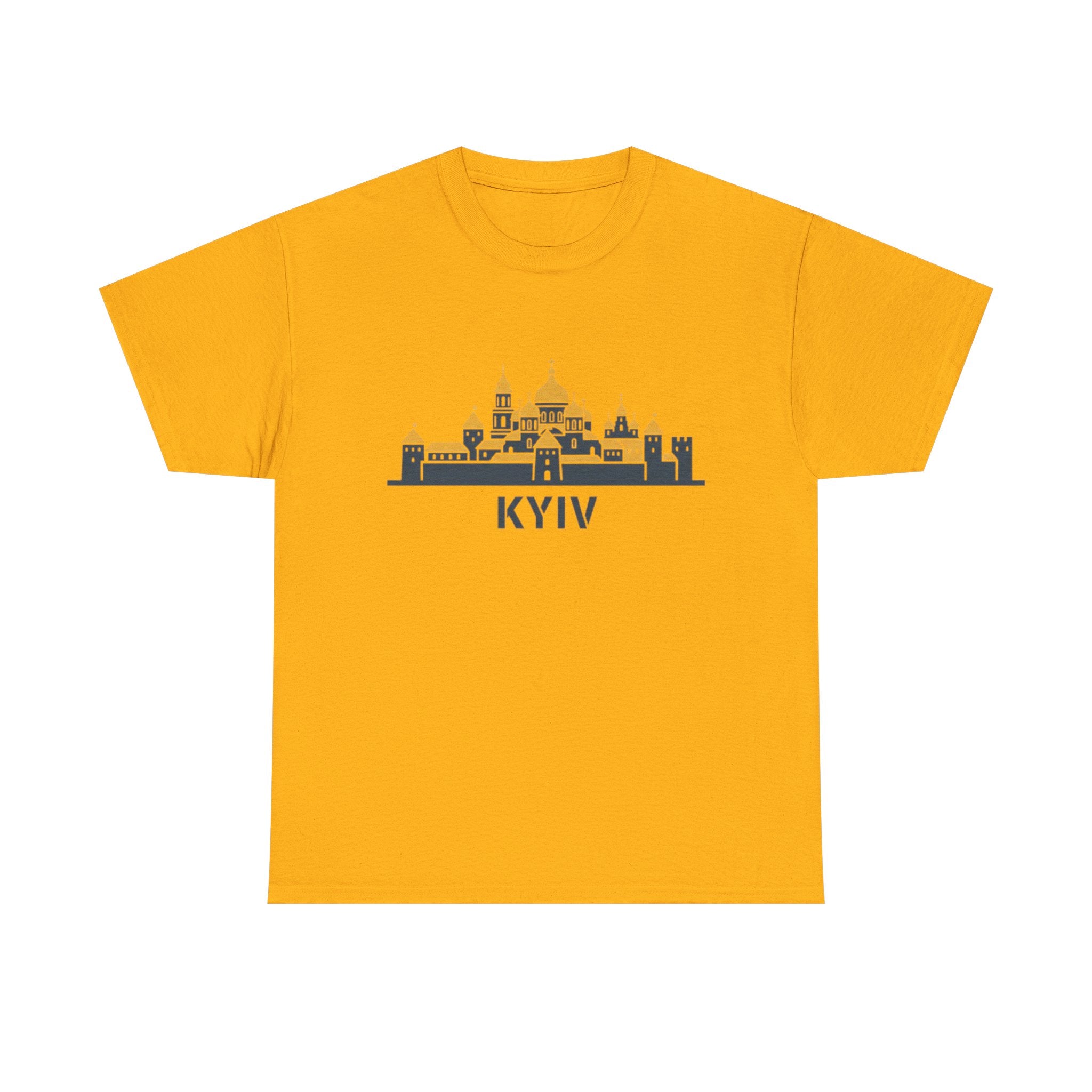 Kyiv Skyline Tee — Ukrainian Cityscape Graphic T-Shirt