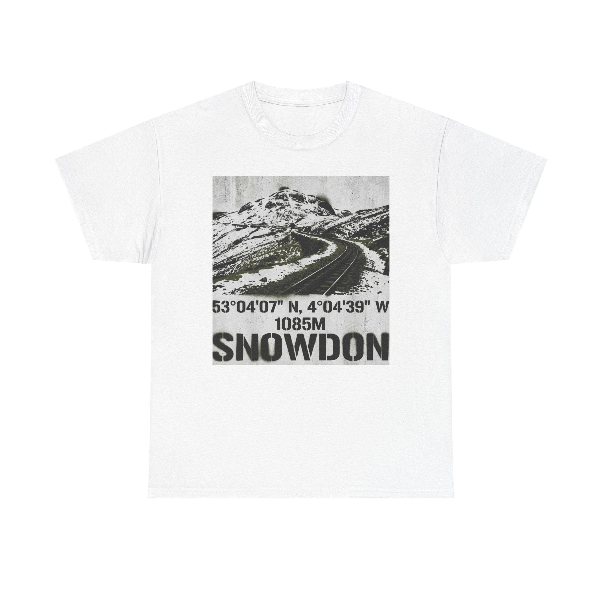 Snowdon Mountain Tee — Snowdon 1085M Coordinates Graphic T-Shirt