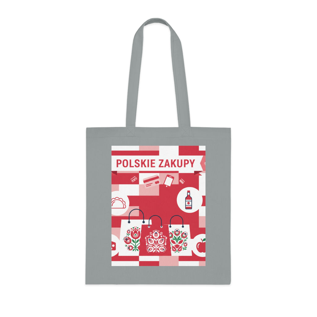 Polskie Zakupy Cotton Tote – Polish Grocery Market Shopping Bag