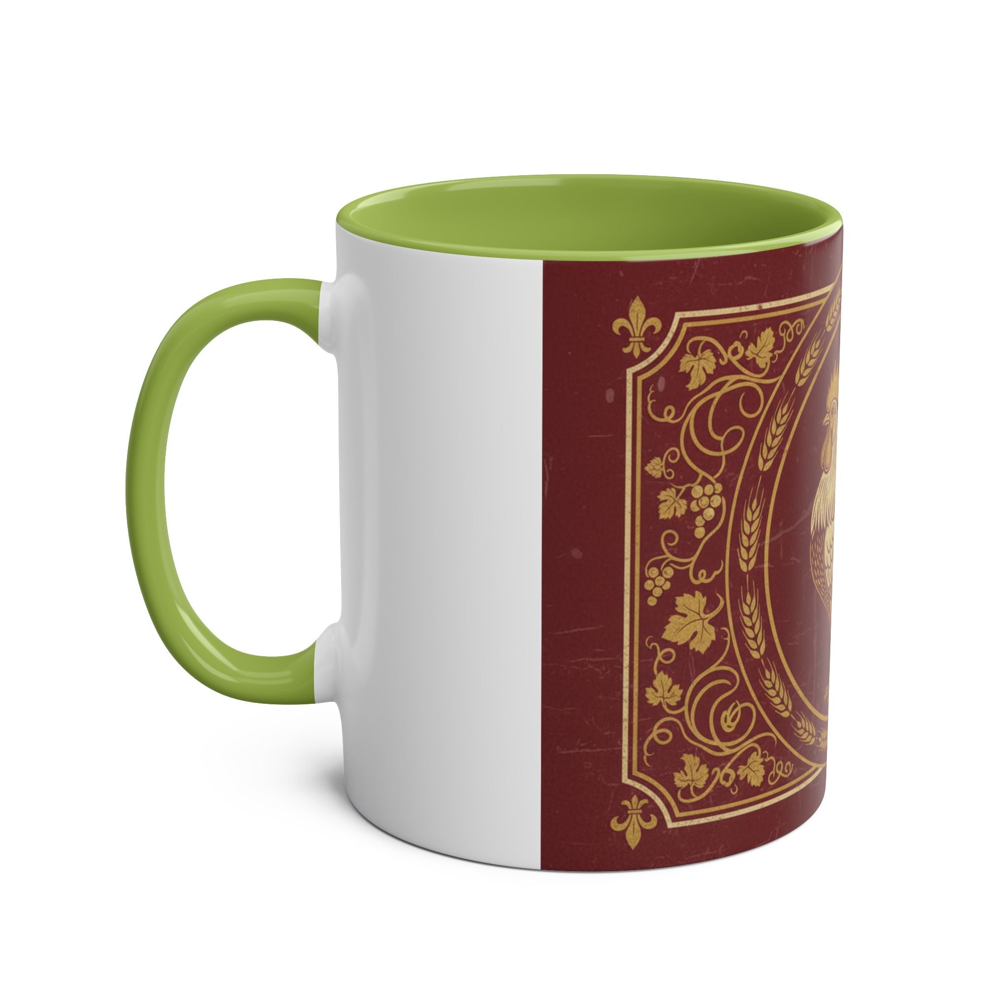 Two-Tone Coffee Mugs, 11oz