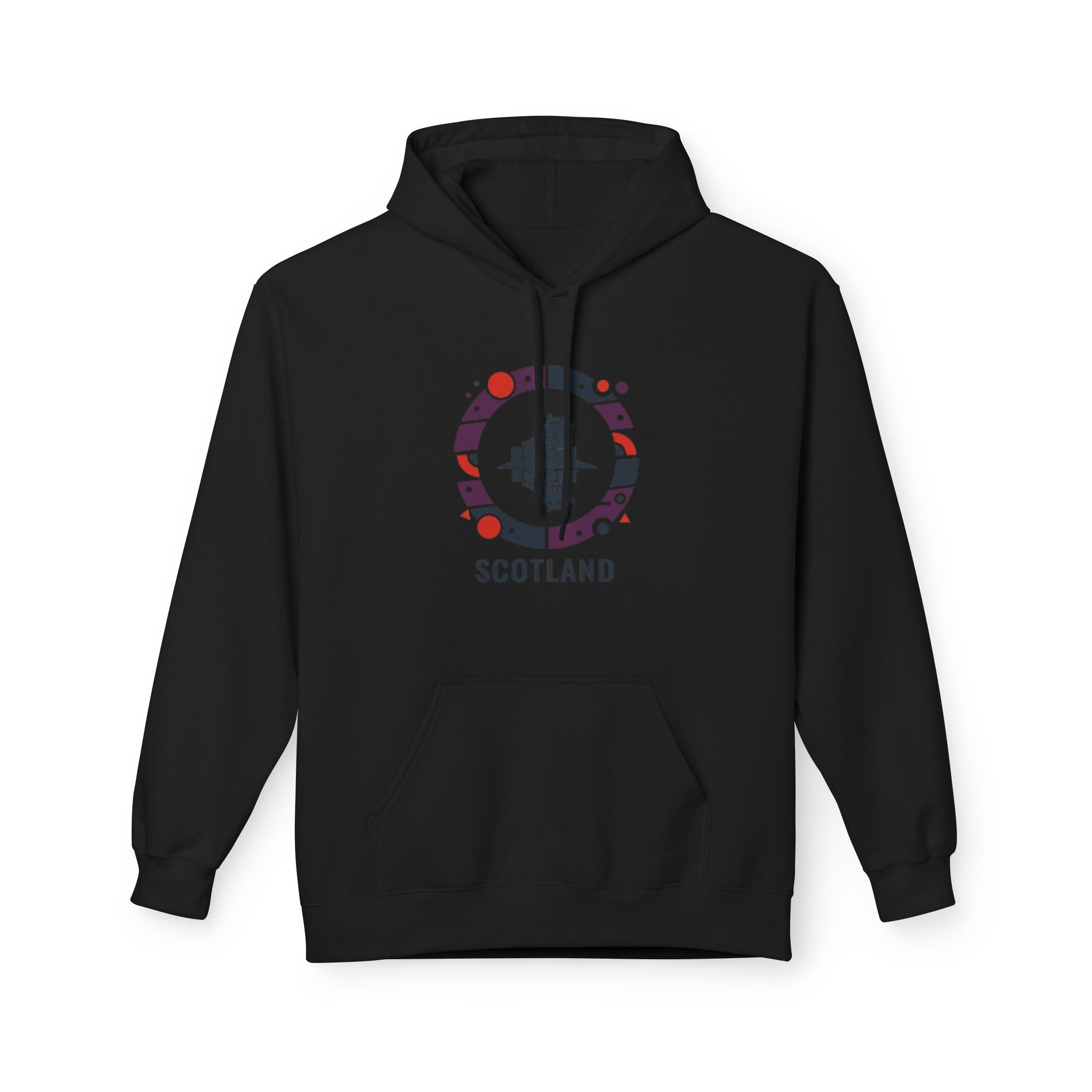 Scotland Crest Hoodie — Modern Scottish Travel Sweatshirt