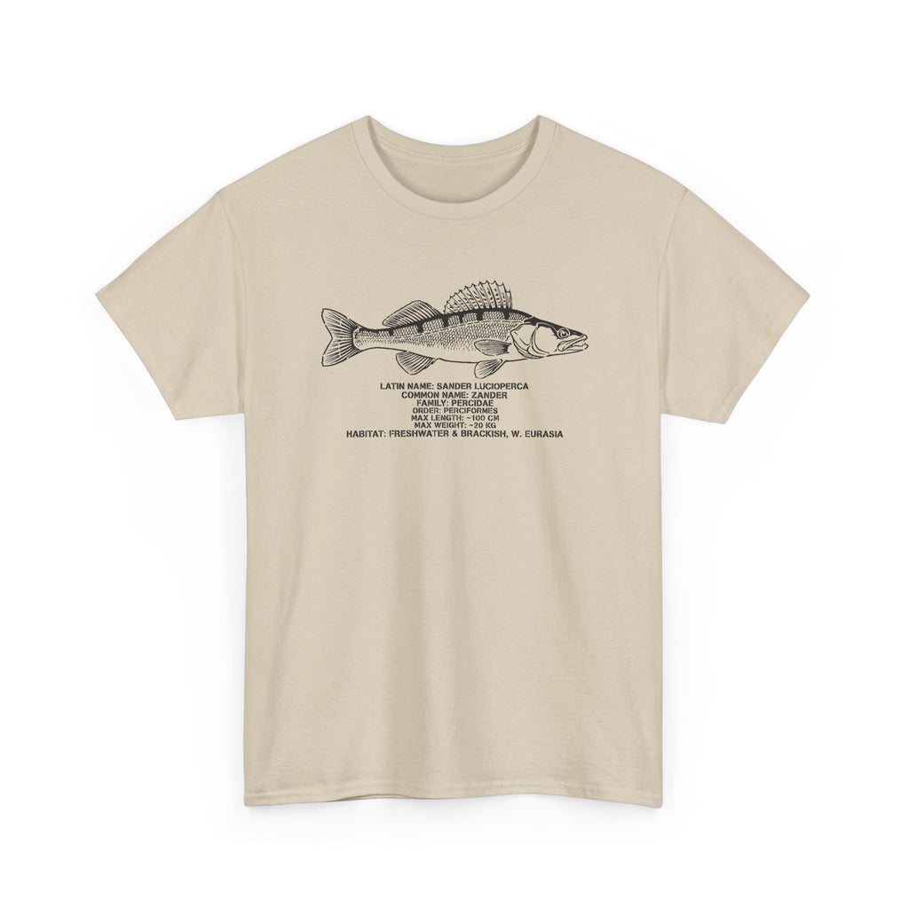 Walleye Fish (Zander) Illustration Tee | Fishing T-Shirt