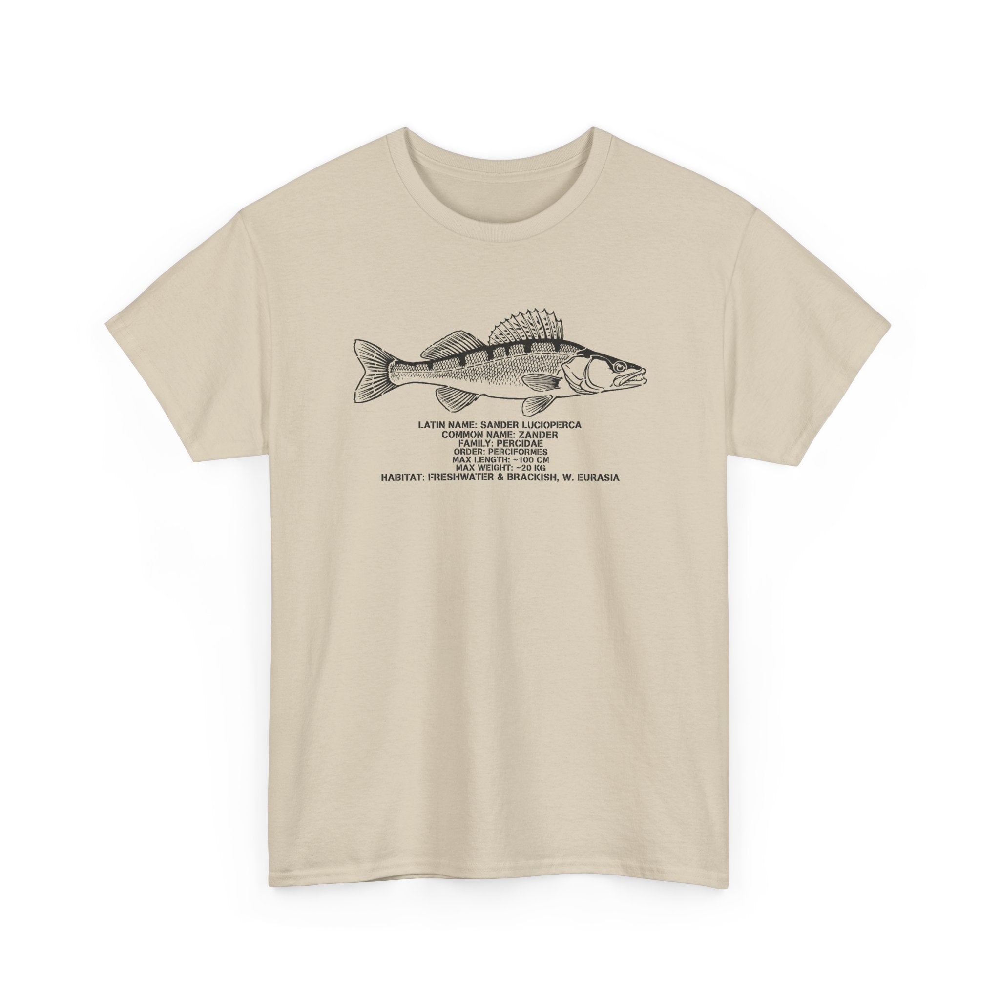 Walleye Fish (Zander) Illustration Tee | Fishing T-Shirt