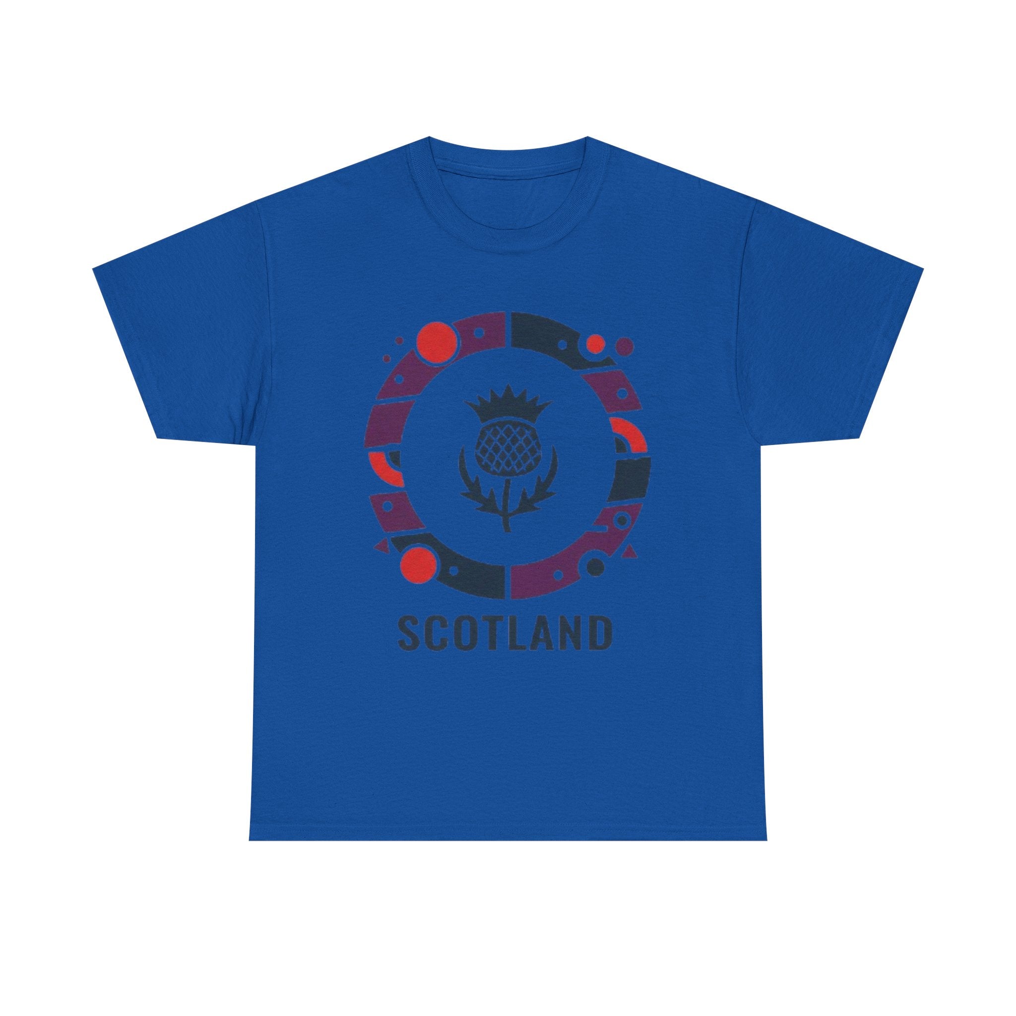 Scotland Thistle Graphic Tee — Scottish Pride Casual T‑Shirt