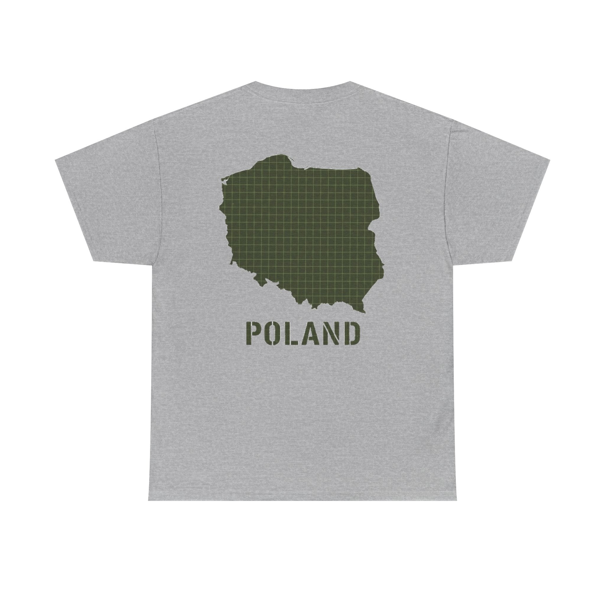 Poland Map T-Shirt — Gallus Logo Military-Style Polish Pride Tee