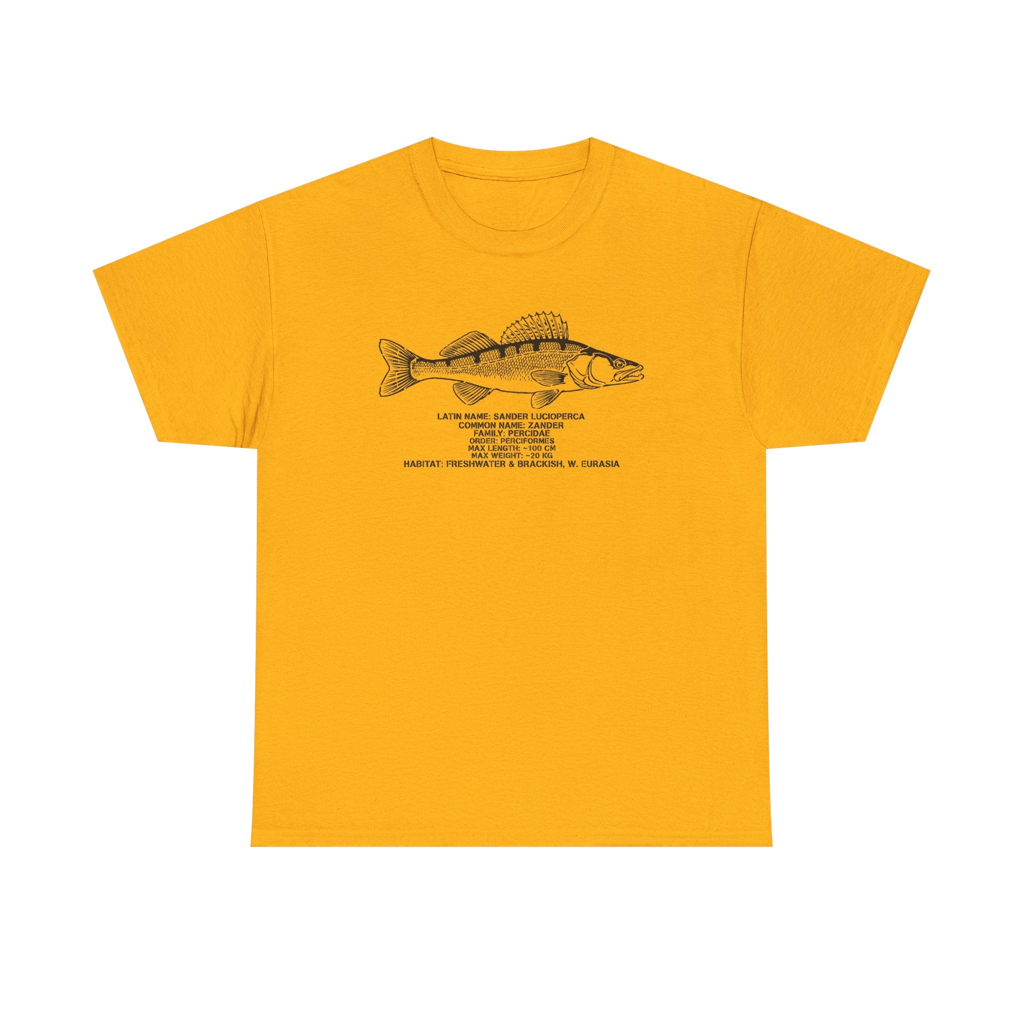Walleye Fish (Zander) Illustration Tee | Fishing T-Shirt
