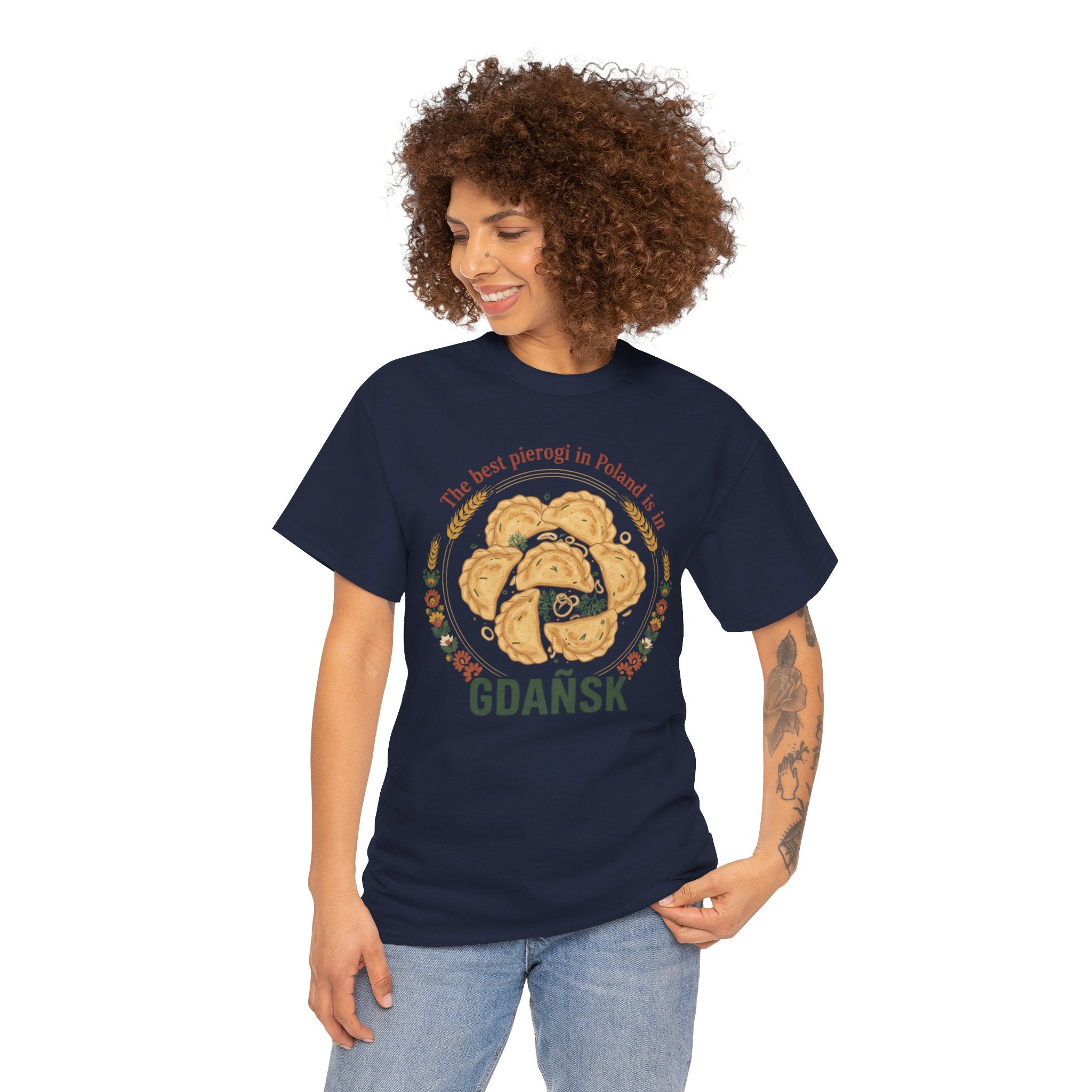Gdańsk Pierogi T-Shirt — "The best pierogi in Poland" Travel Souvenir Tee