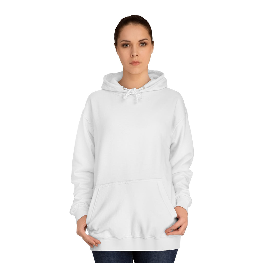 French & Proud College Hoodie — Baguette, Eiffel Tower Graphic Hoodie
