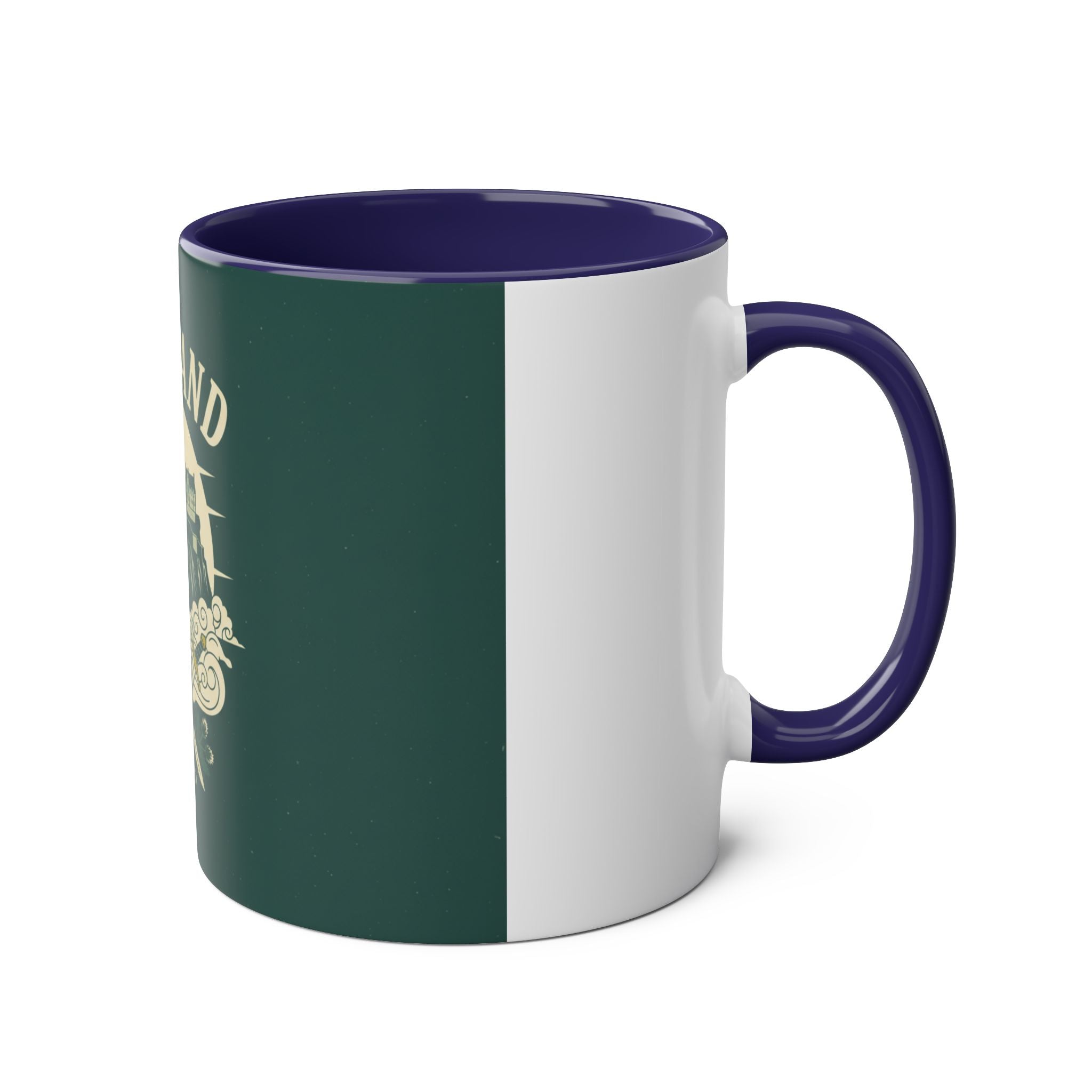 Two-Tone Coffee Mugs, 11oz