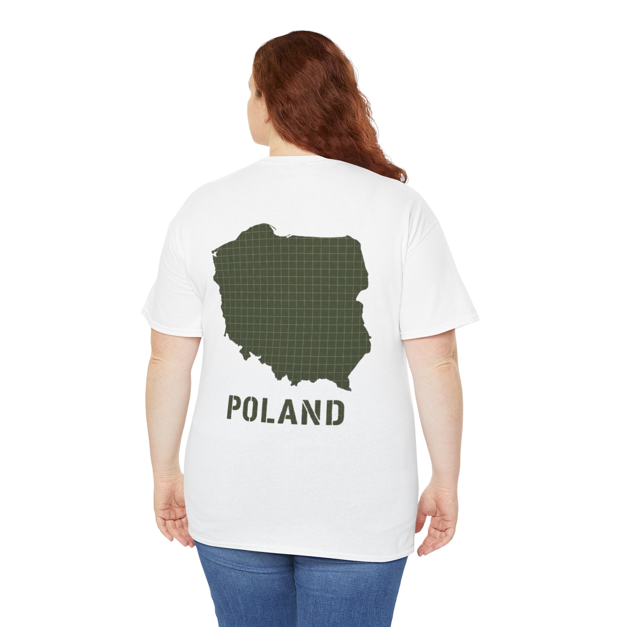 Poland Map T-Shirt — Gallus Logo Military-Style Polish Pride Tee
