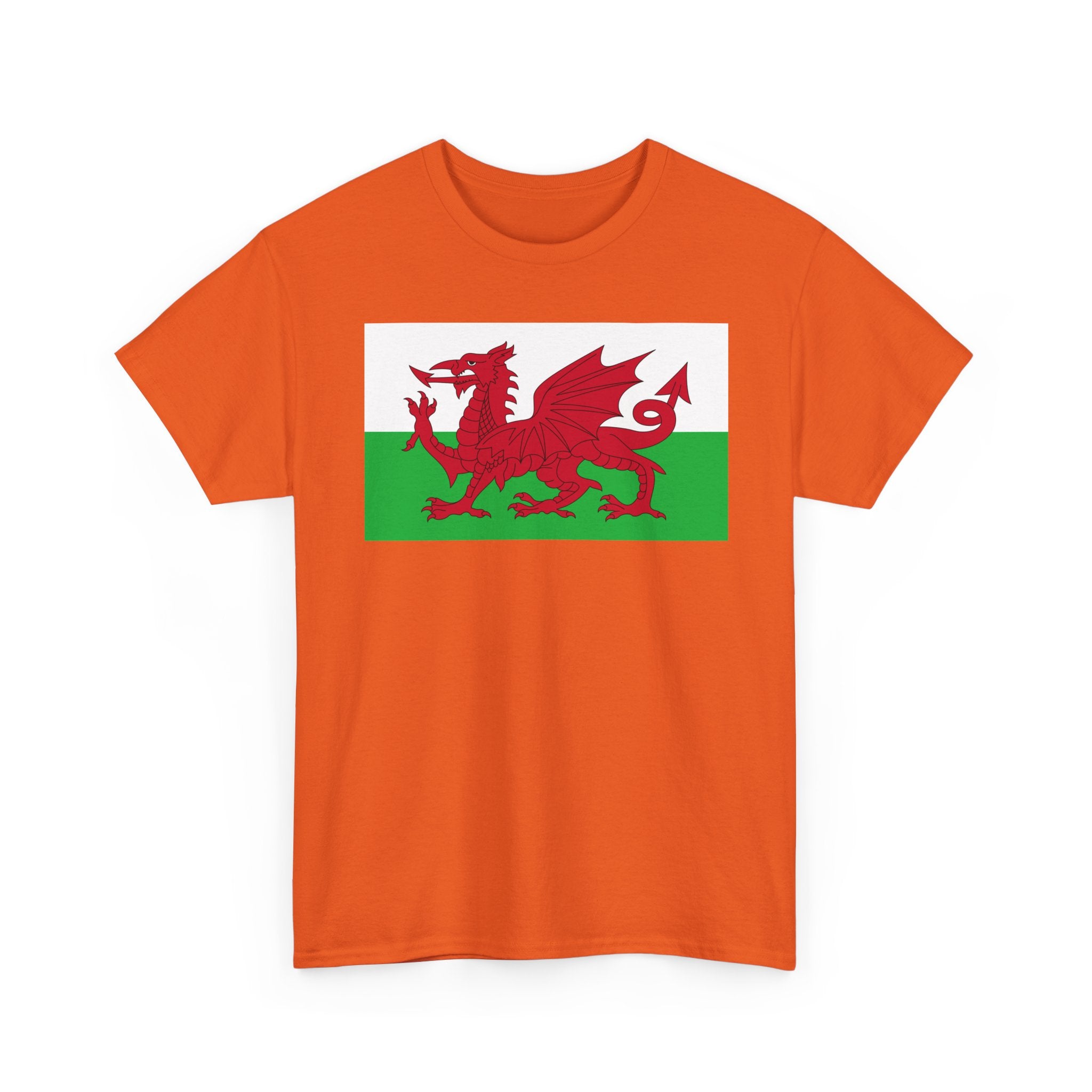 Welsh Dragon T‑Shirt — Cymru Red Dragon Flag Tee