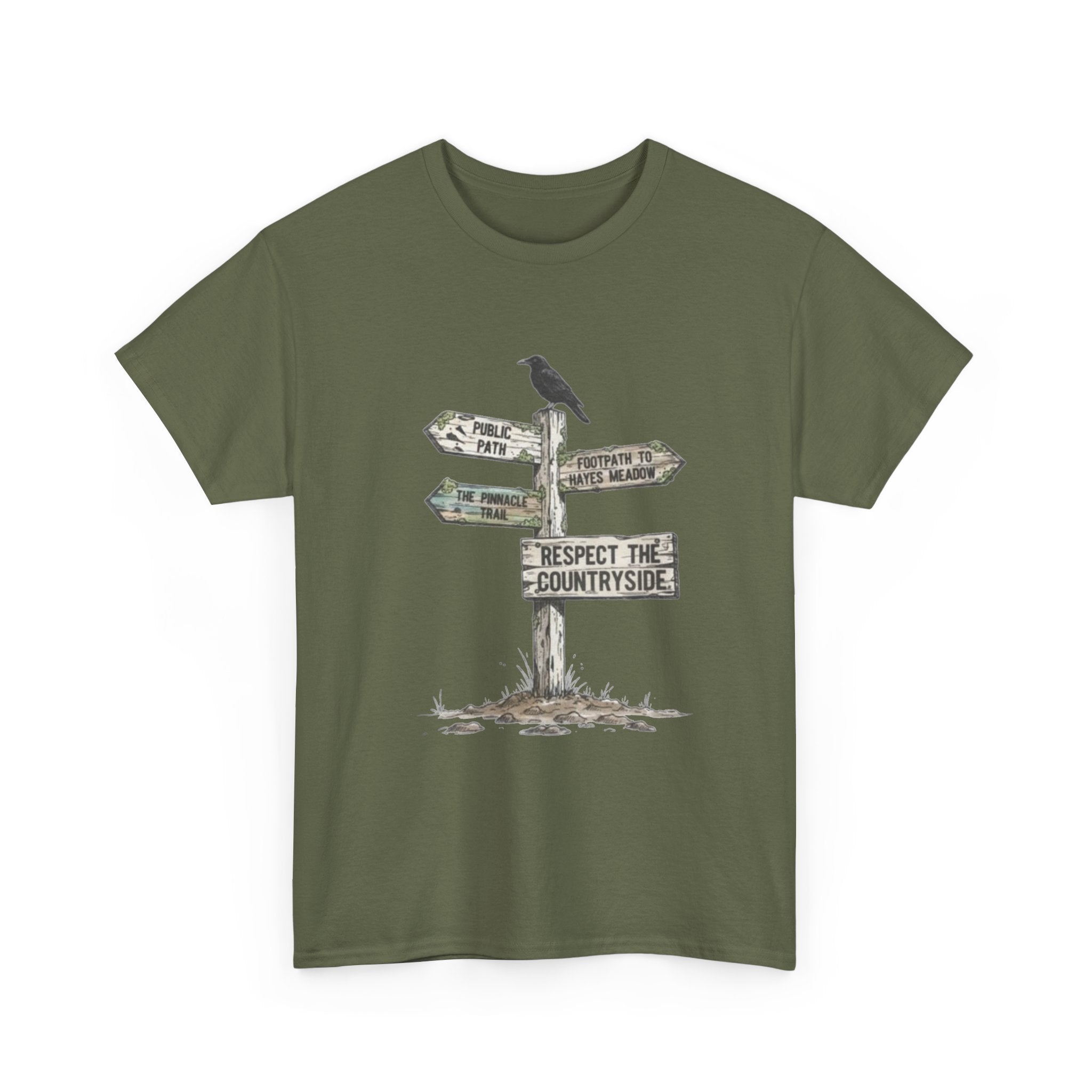Respect the Countryside T-Shirt — Rural Heritage Graphic