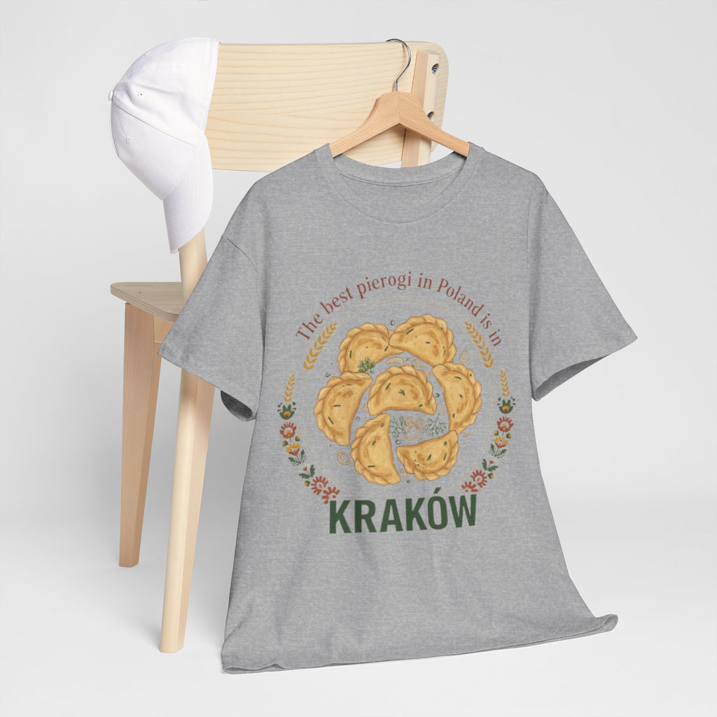 Kraków Pierogi T-Shirt — "The best pierogi in Poland is in Kraków" Shirt