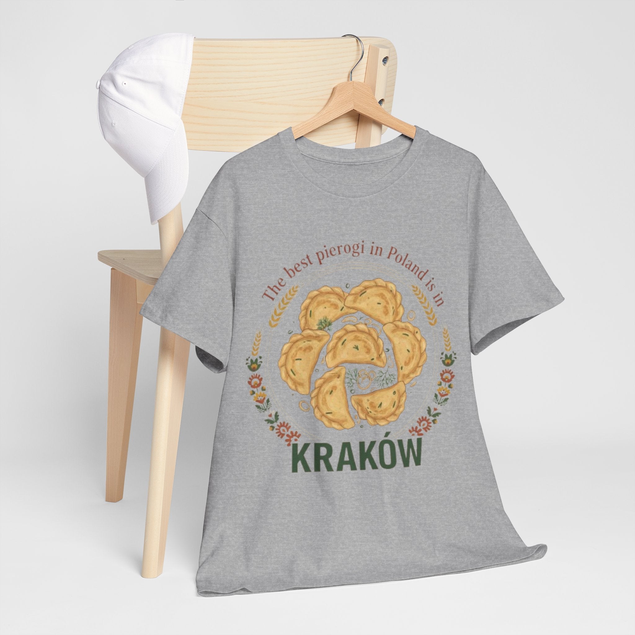 Kraków Pierogi T-Shirt — "The best pierogi in Poland is in Kraków" Shirt
