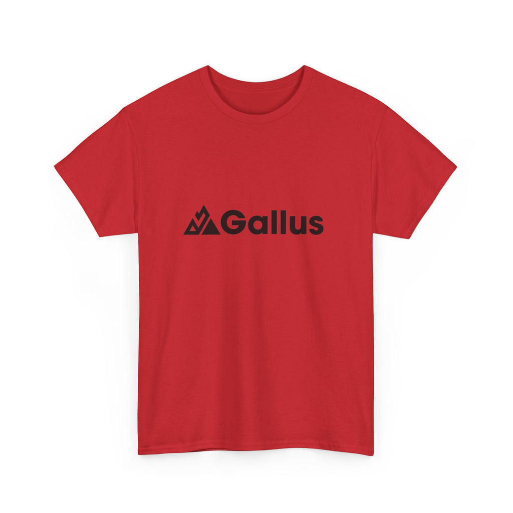 Italy Map Tee — GALLUS Logo Casual Cotton T-Shirt