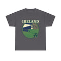 Ireland Scenic Tee — Celtic Lighthouse & Shamrock Graphic T-Shirt