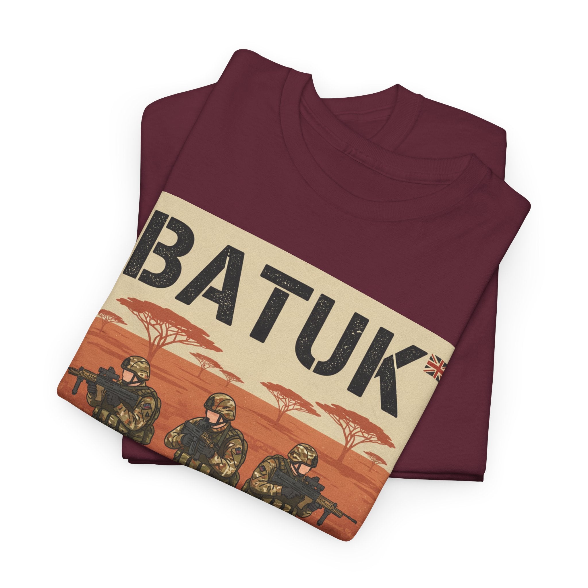 BATUK Archer's Post Kenya Vintage Military T-Shirt