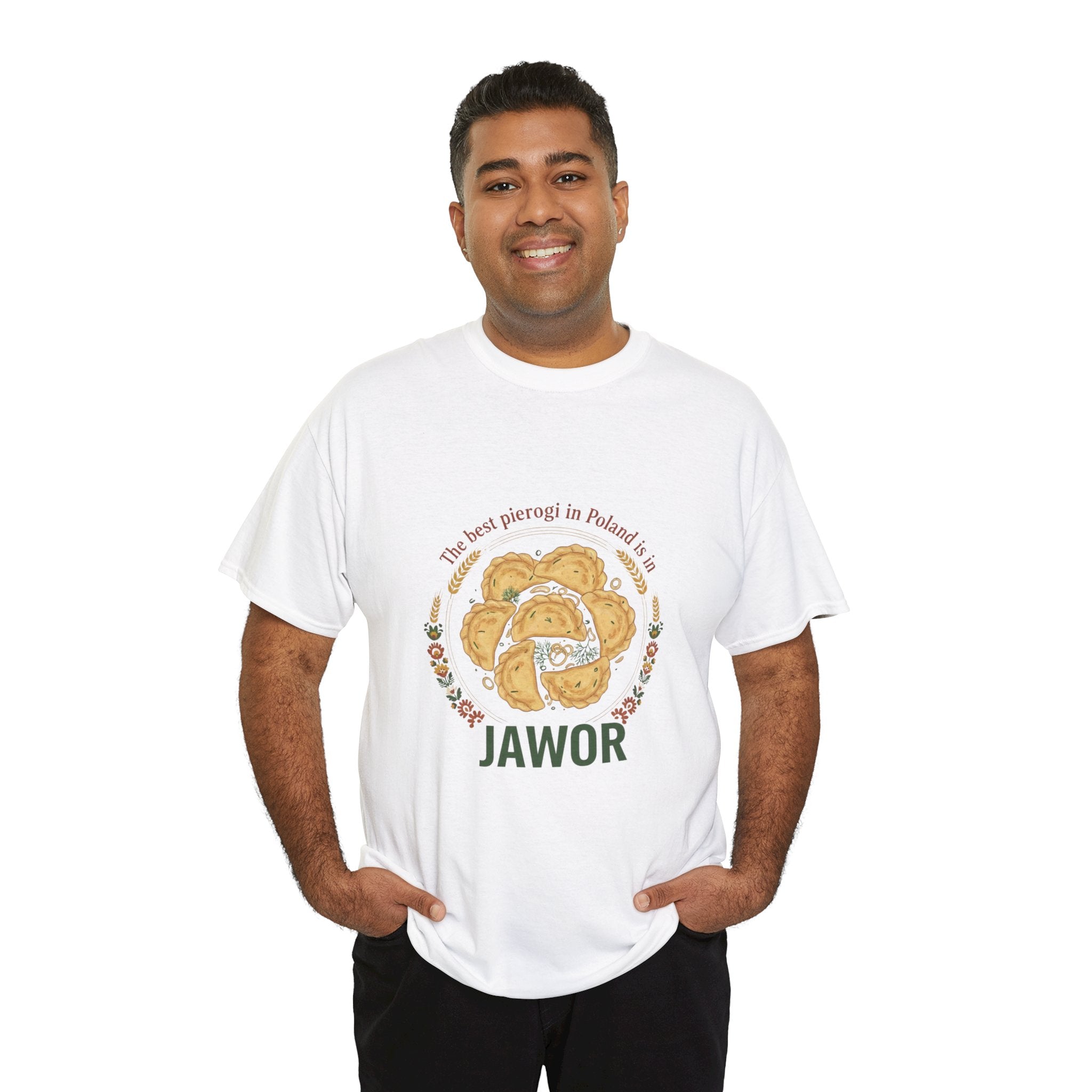 Pierogi Festival T-Shirt — 'Jawor' Polish Pierogi Design