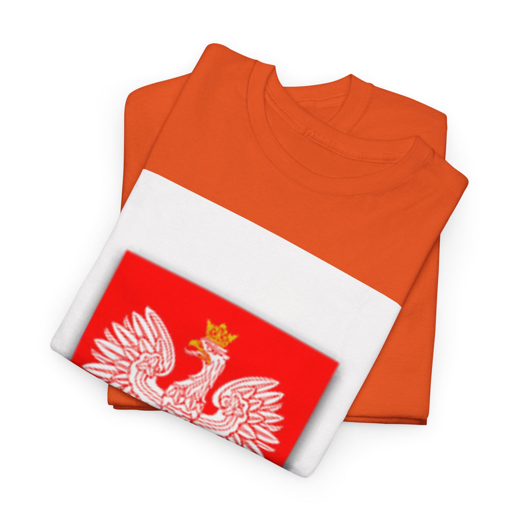 Polish White Eagle T-Shirt — Polska Coat of Arms Tee