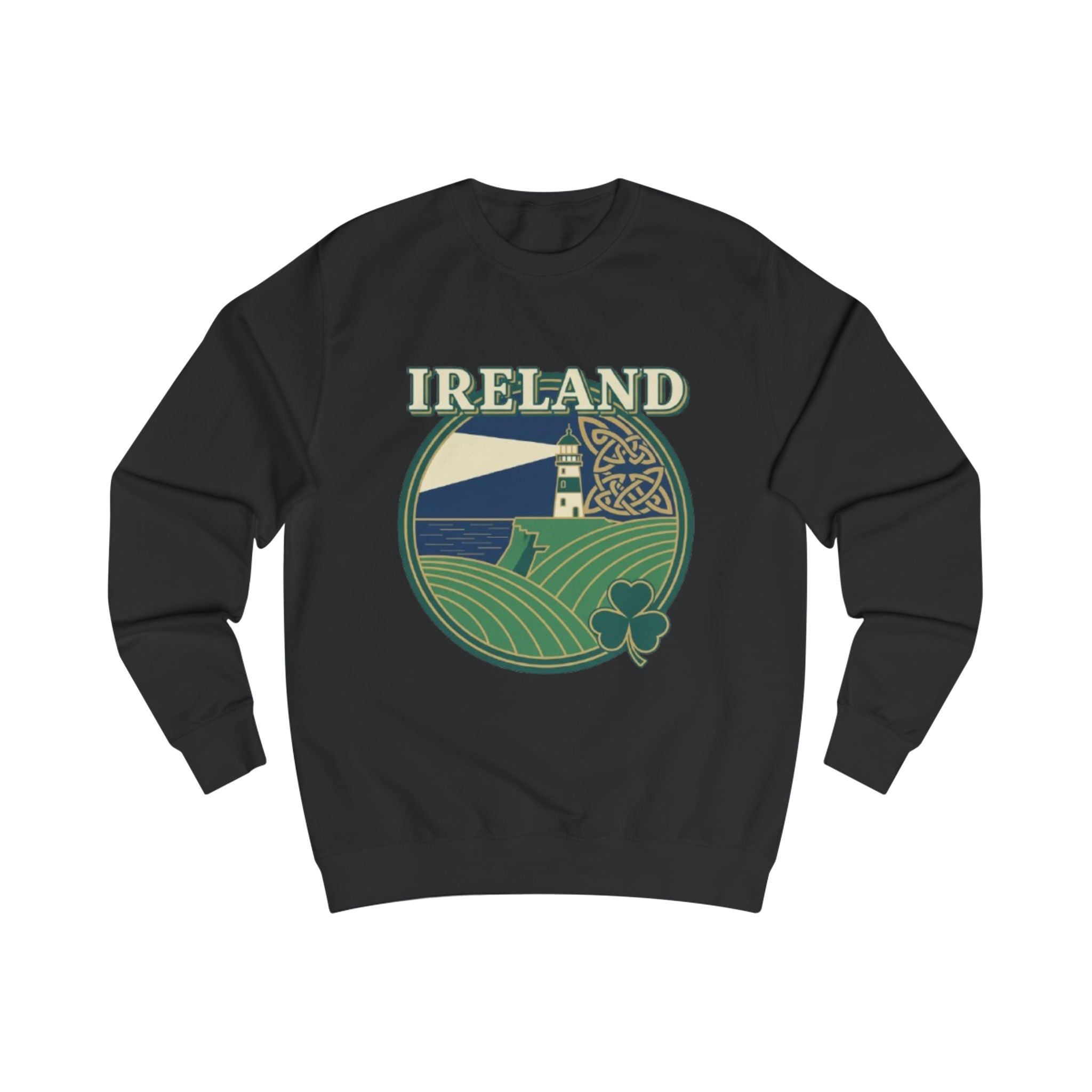 Ireland Flag Text Sweatshirt — St. Patrick’s Day Irish Pride Crewneck