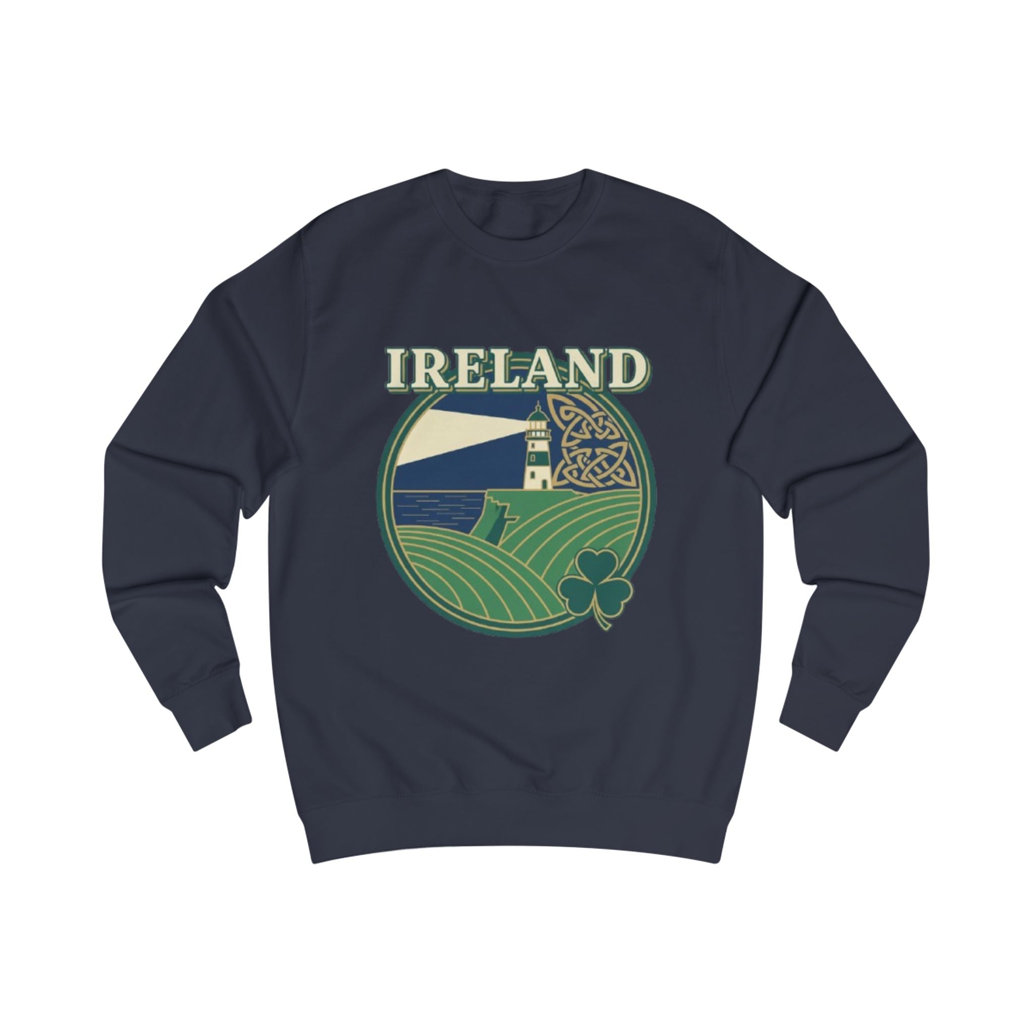 Ireland Flag Text Sweatshirt — St. Patrick’s Day Irish Pride Crewneck