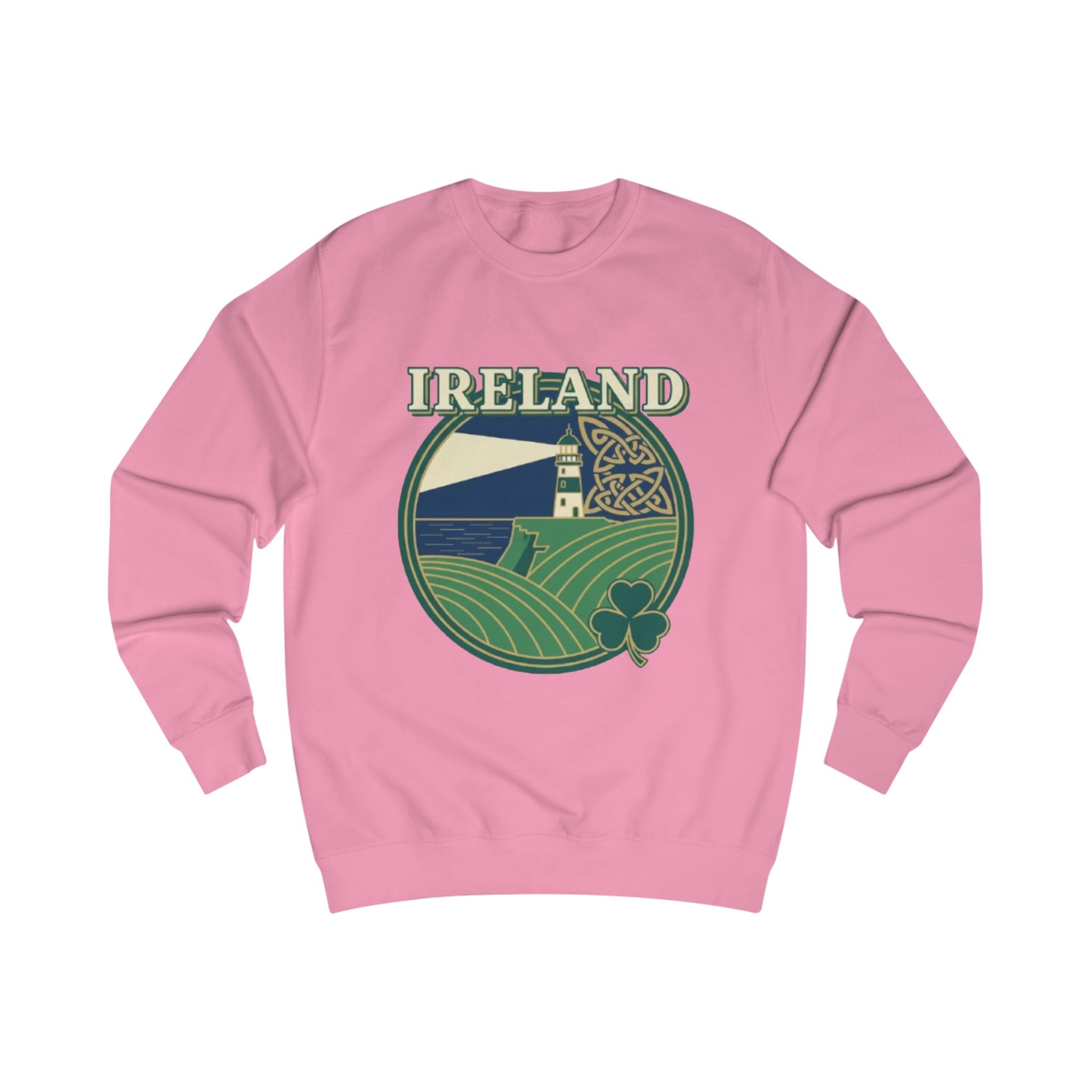 Ireland Flag Text Sweatshirt — St. Patrick’s Day Irish Pride Crewneck