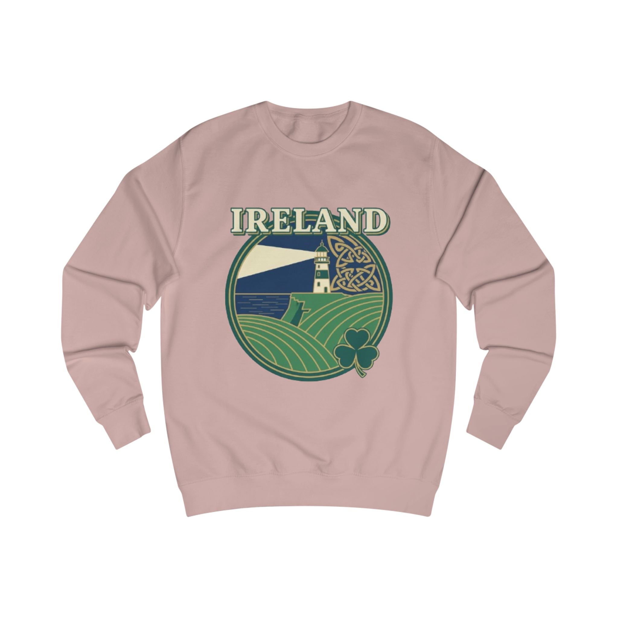 Ireland Flag Text Sweatshirt — St. Patrick’s Day Irish Pride Crewneck