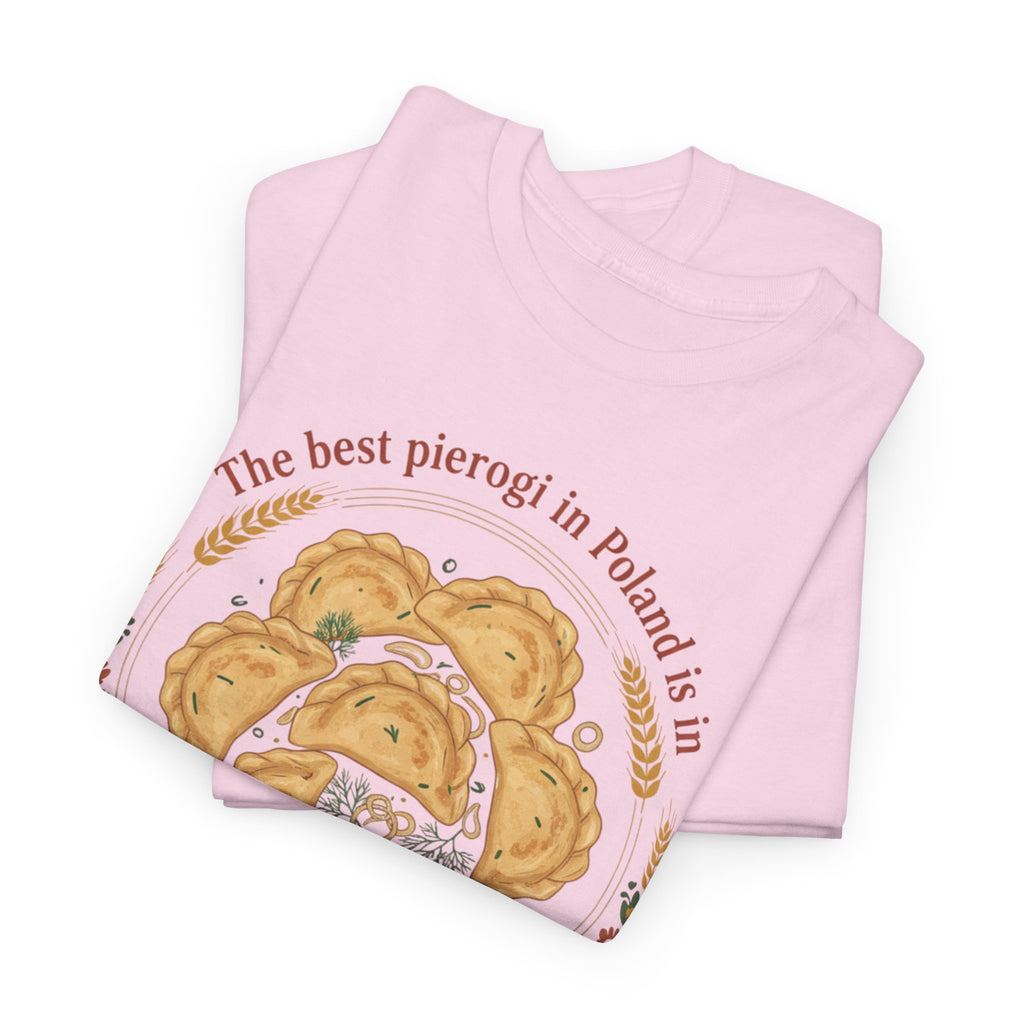 Gdańsk Pierogi T-Shirt — "The best pierogi in Poland" Travel Souvenir Tee