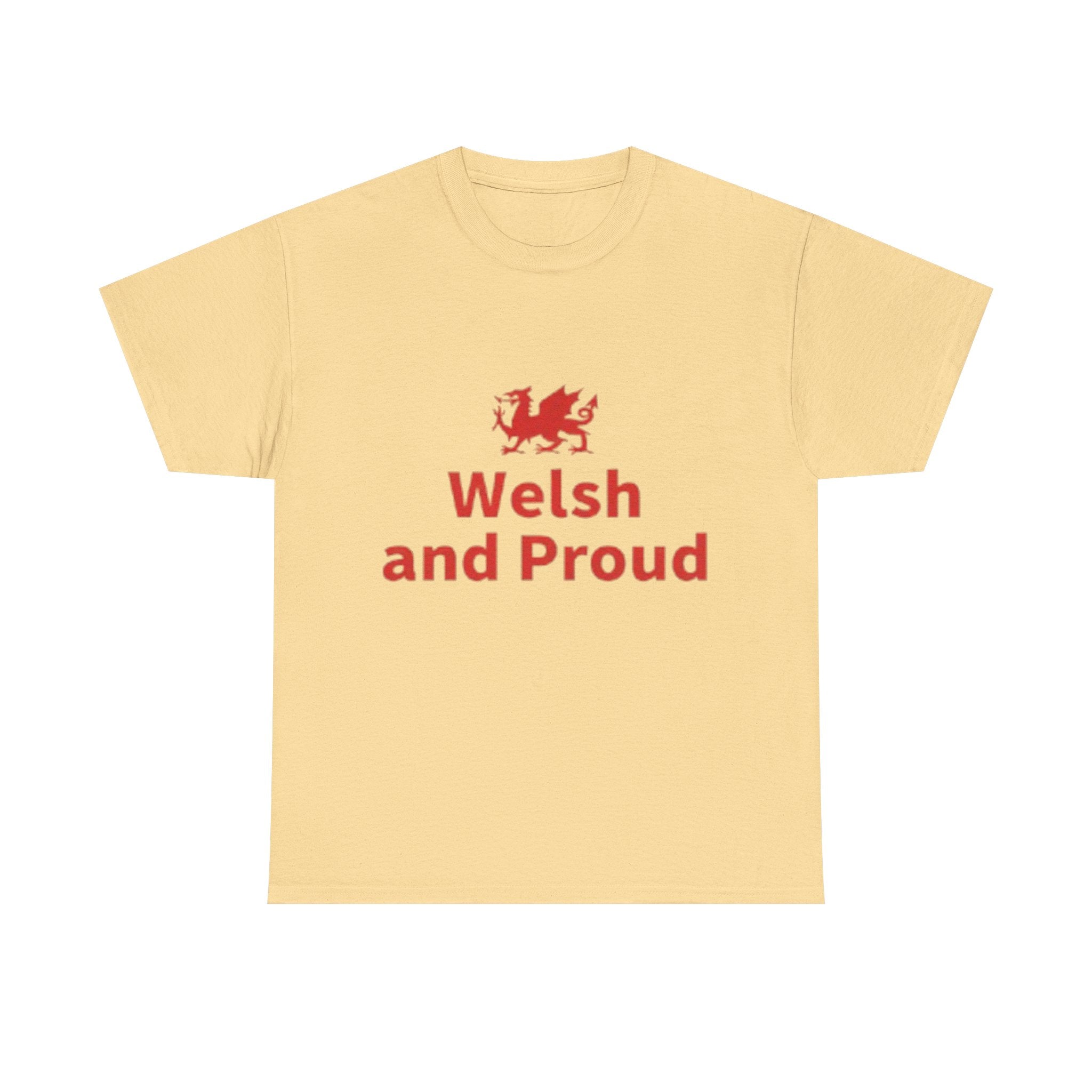 Welsh and Proud T-Shirt — Welsh Dragon Pride Tee