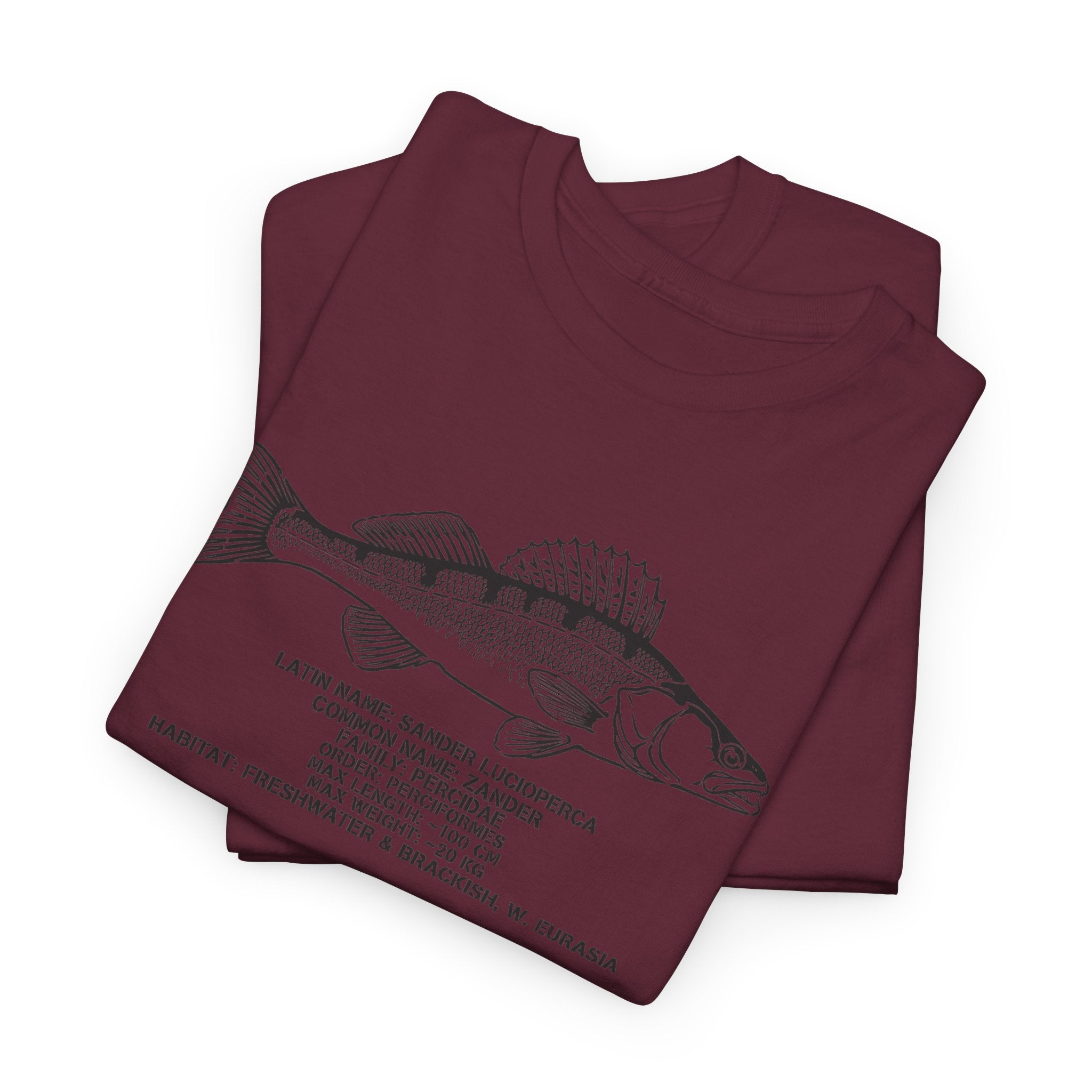 Walleye Fish (Zander) Illustration Tee | Fishing T-Shirt