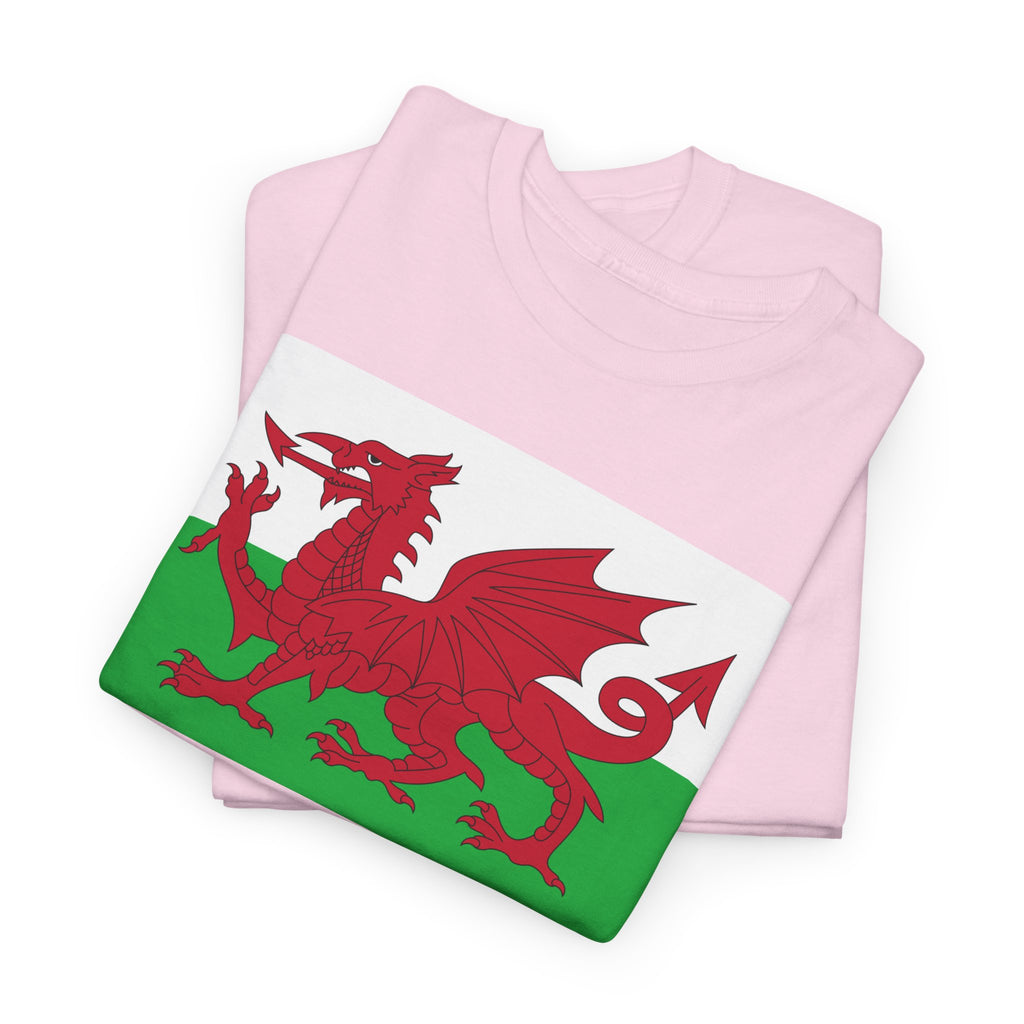 Welsh Dragon T‑Shirt — Cymru Red Dragon Flag Tee